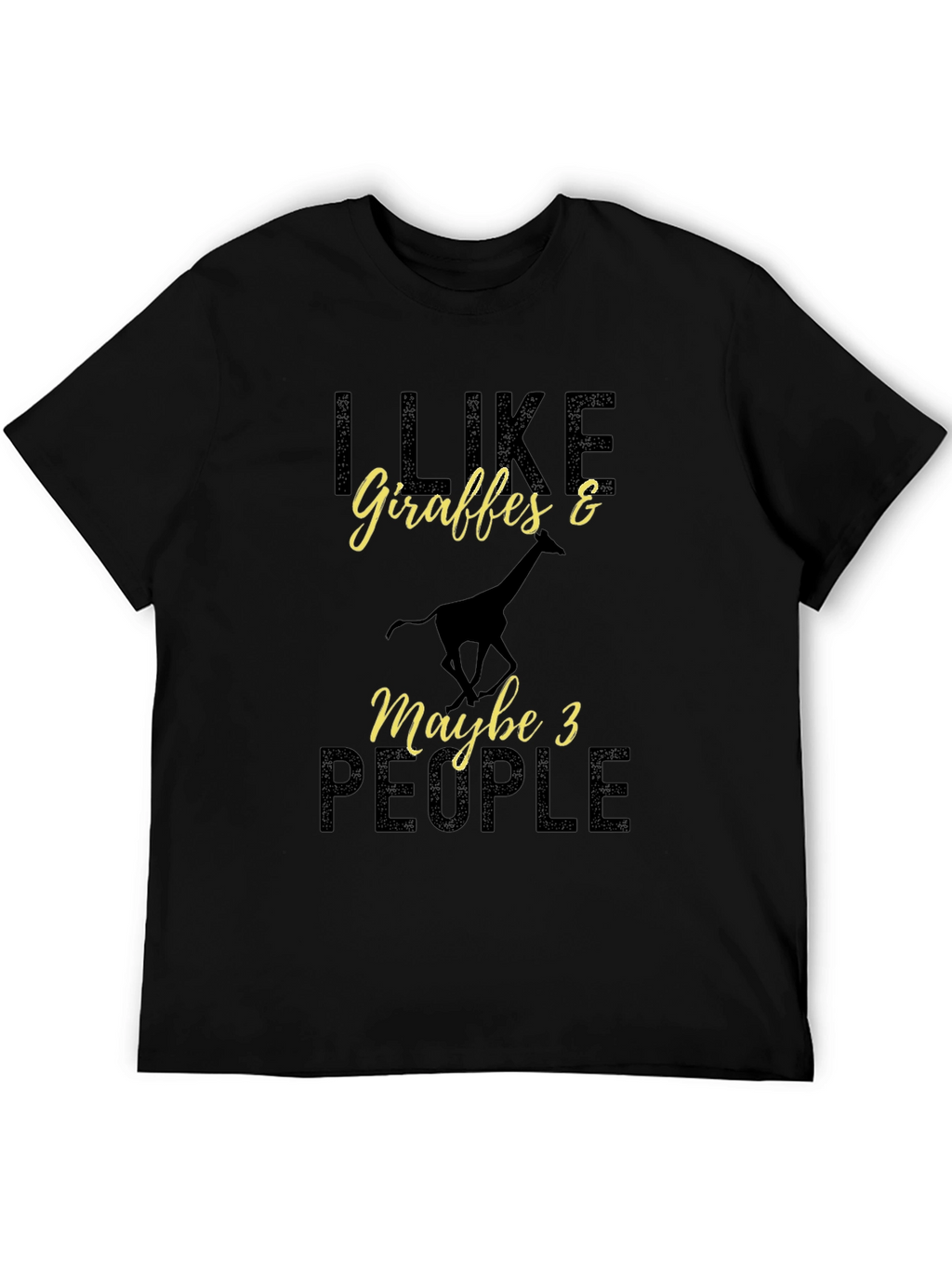 I Like Giraffes Funny Animal Lover T-Shirt
