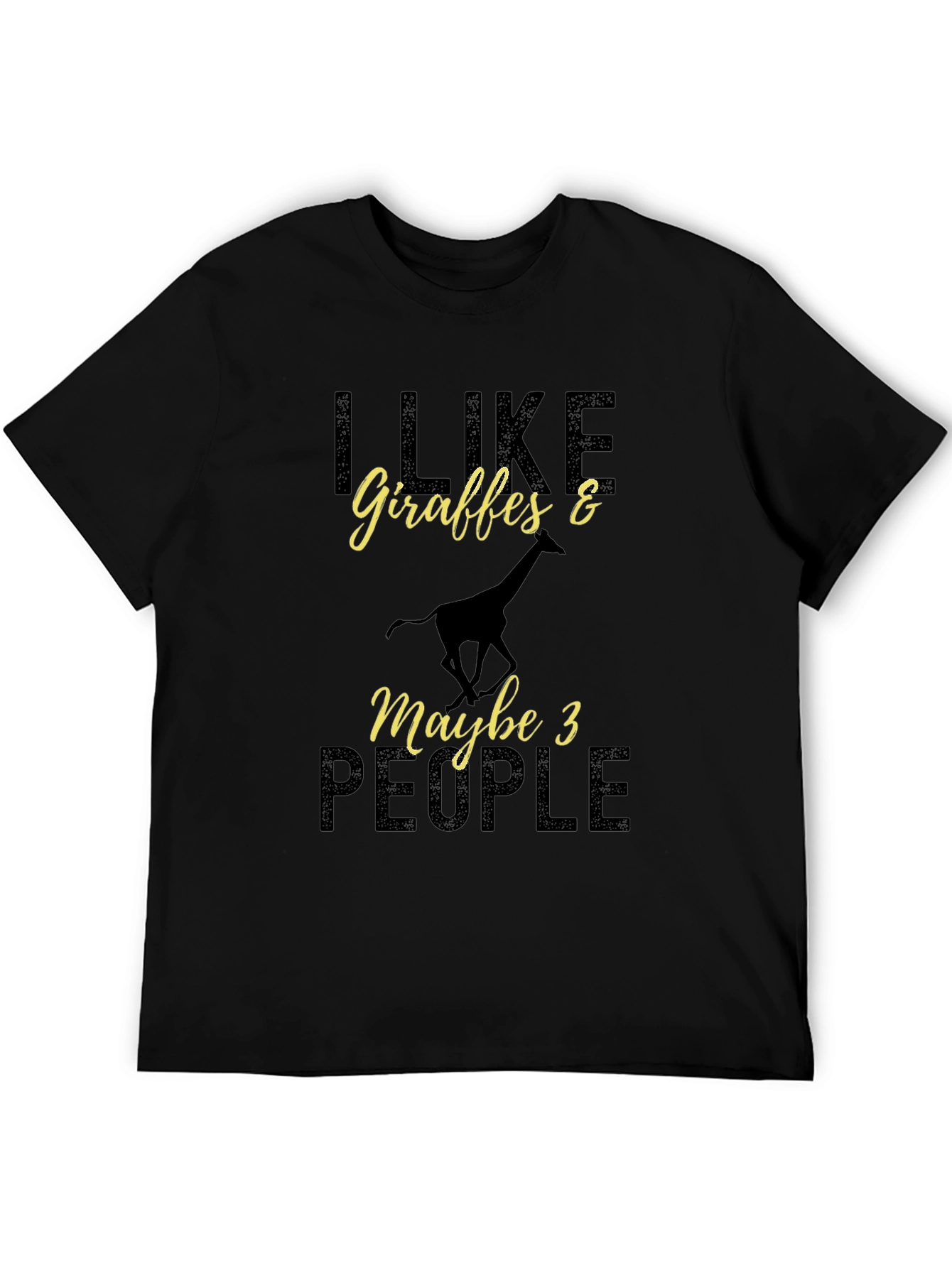 I Like Giraffes Funny Animal Lover T-Shirt
