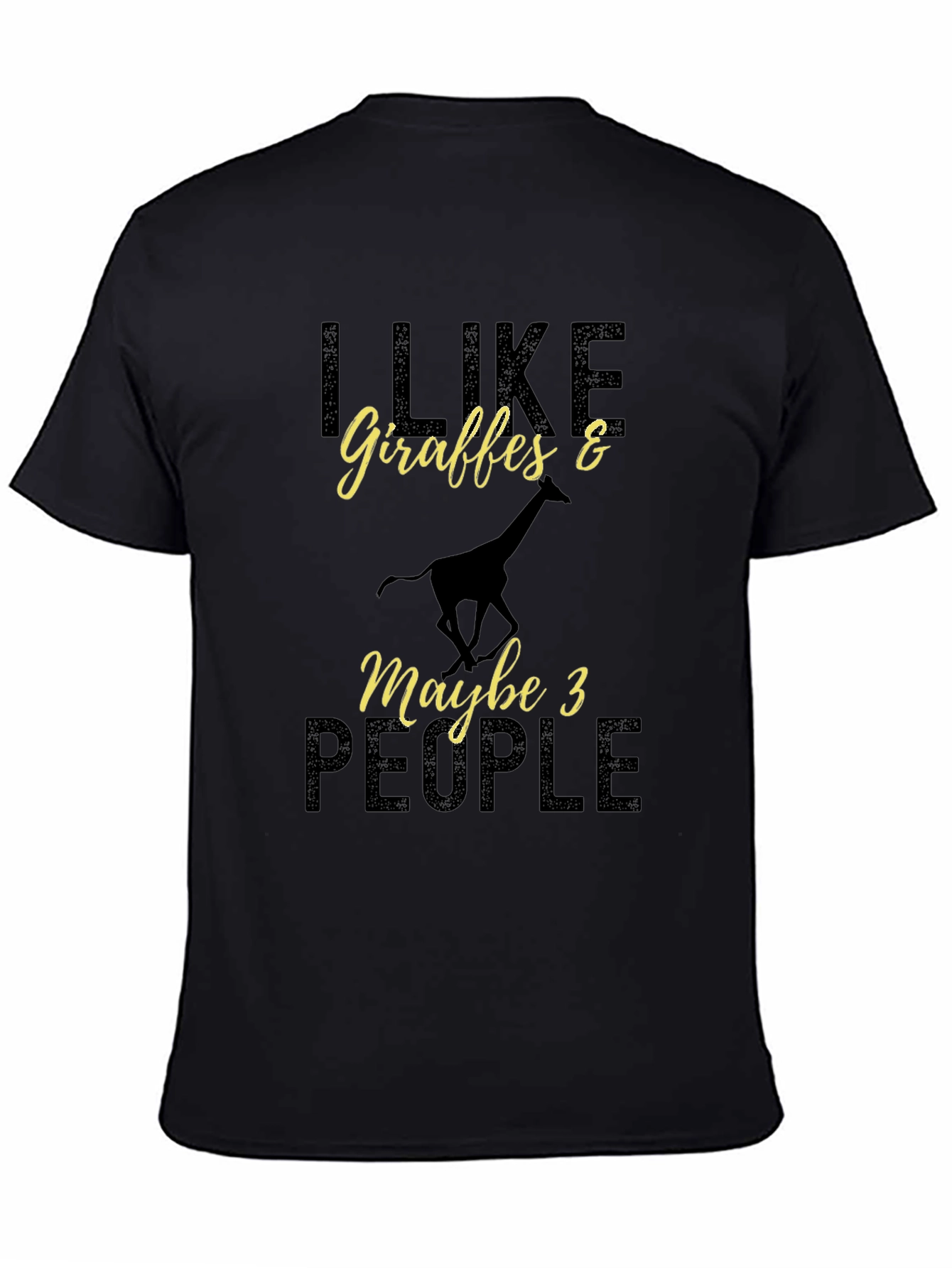 I Like Giraffes Funny Animal Lover T-Shirt