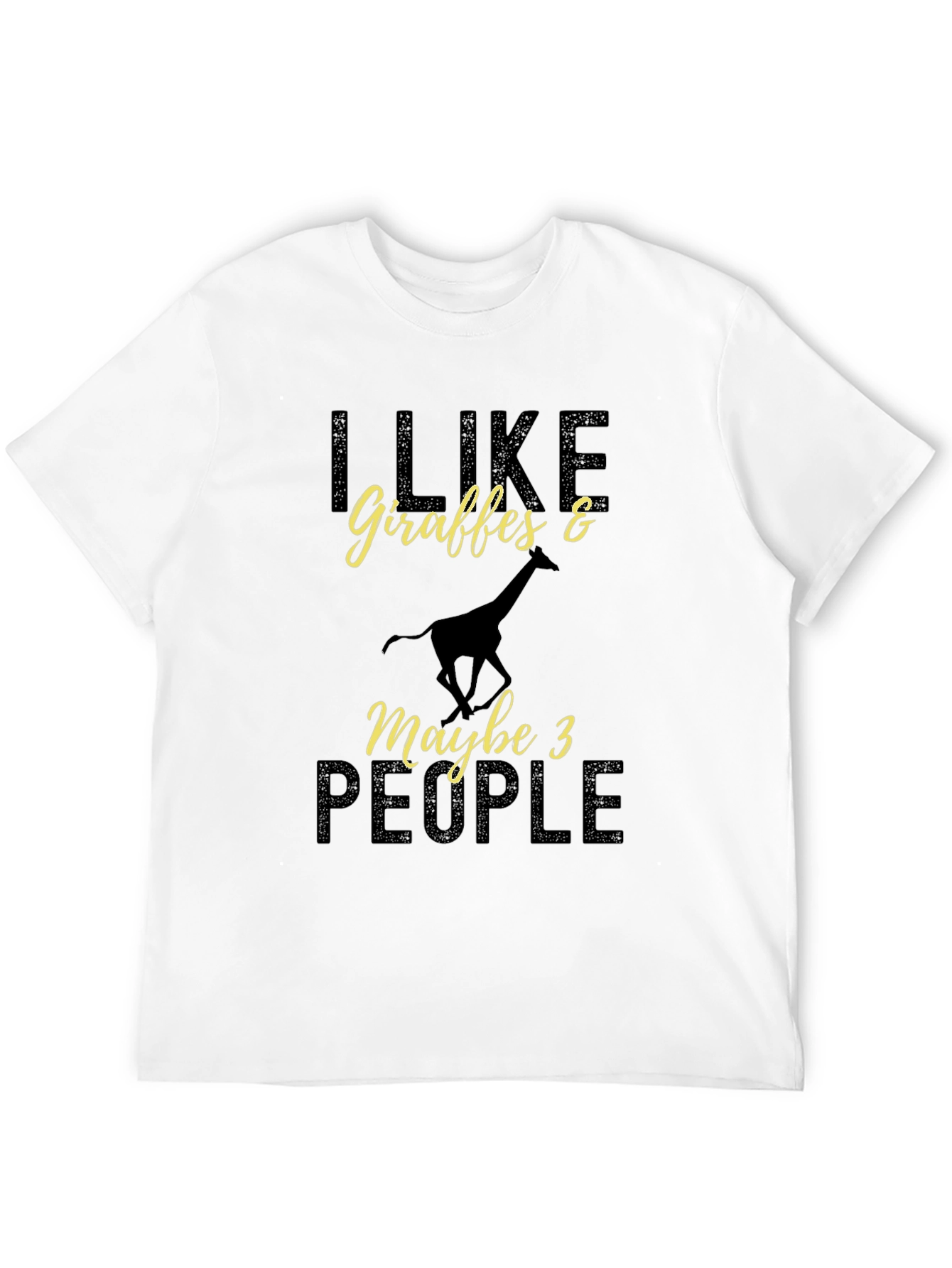I Like Giraffes Funny Animal Lover T-Shirt