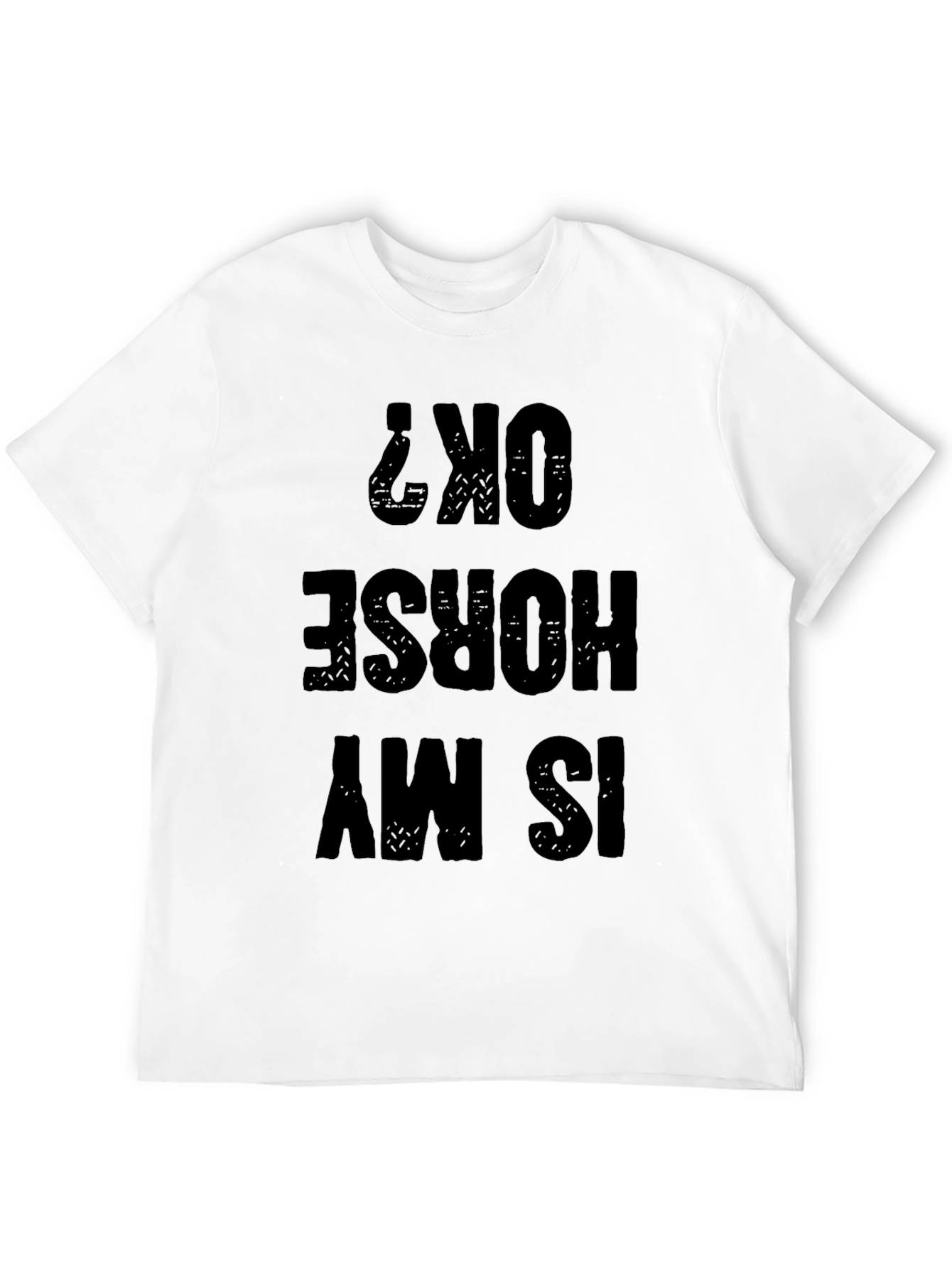 Funny Horse OK? T-Shirt