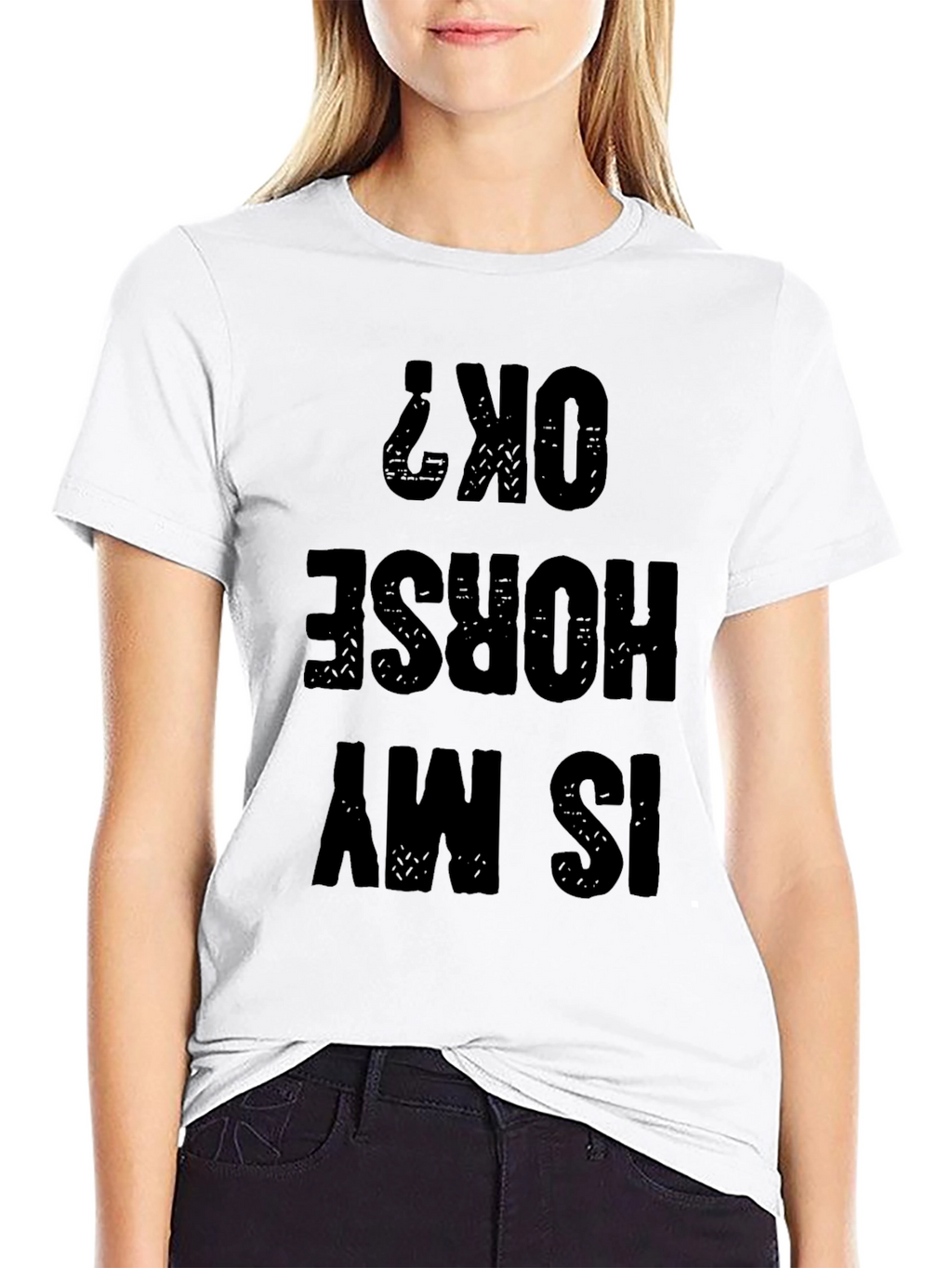 Funny Horse OK? T-Shirt