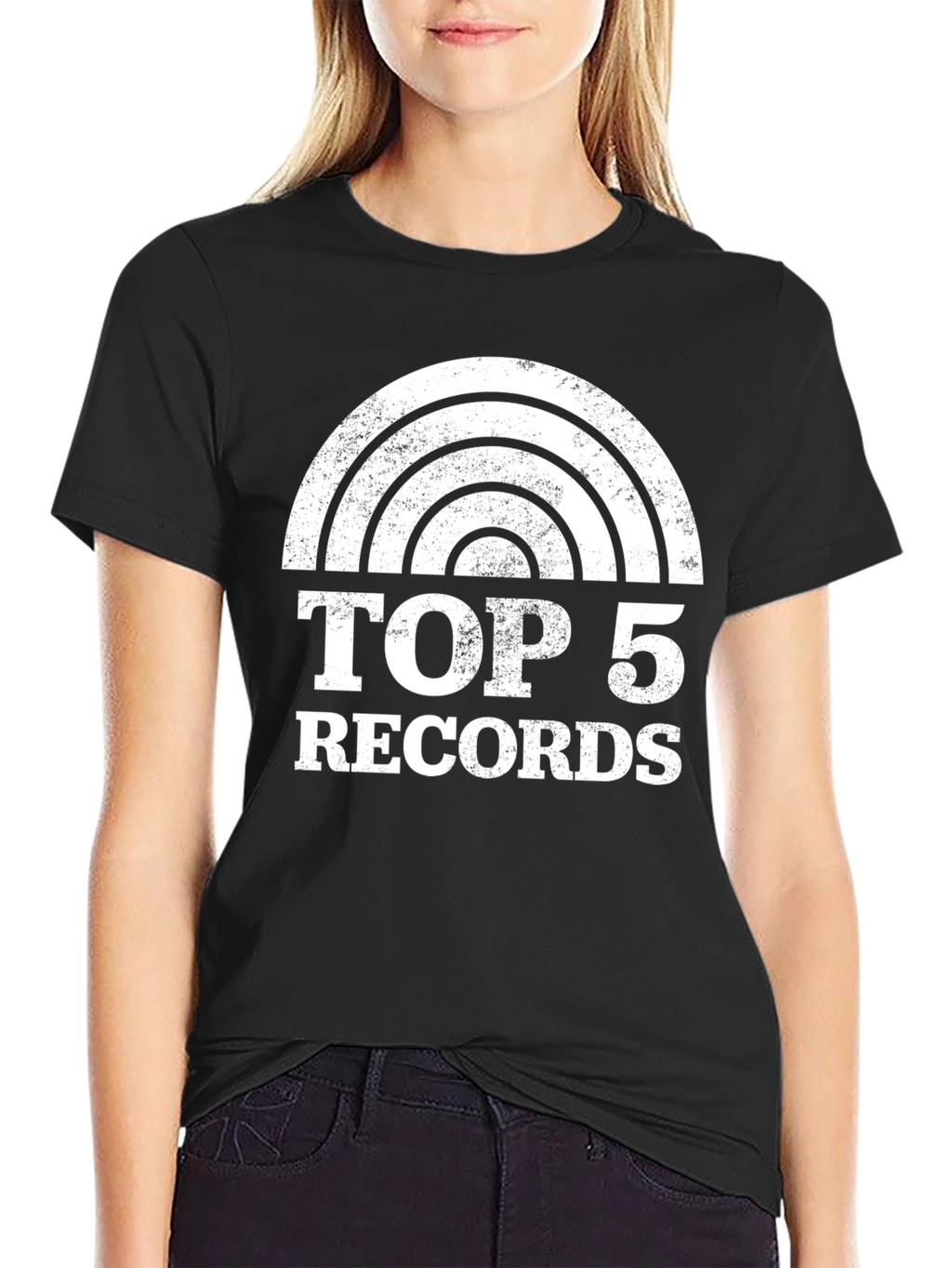 Top 5 Records Graphic T-Shirt