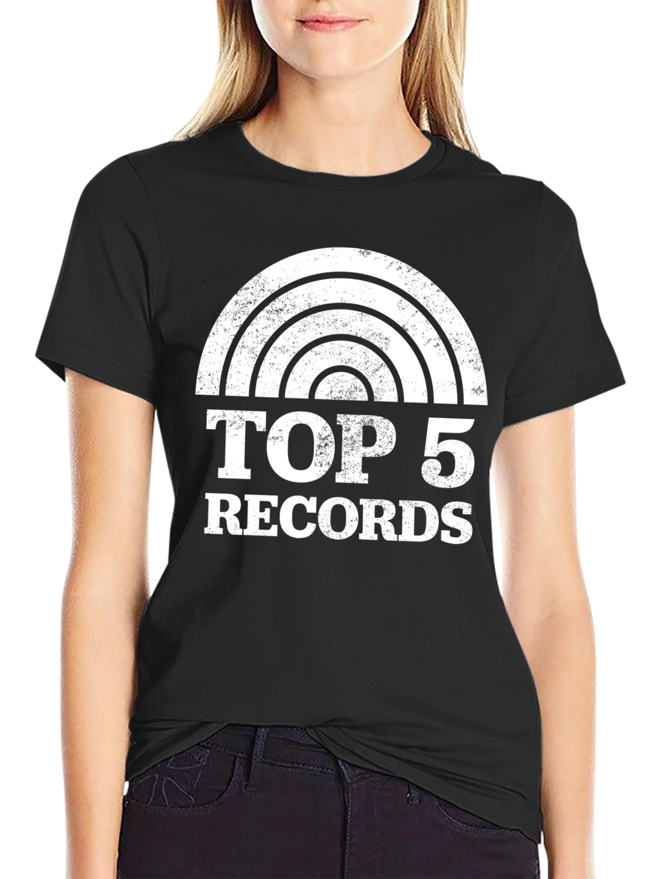 Top 5 Records Graphic T-Shirt