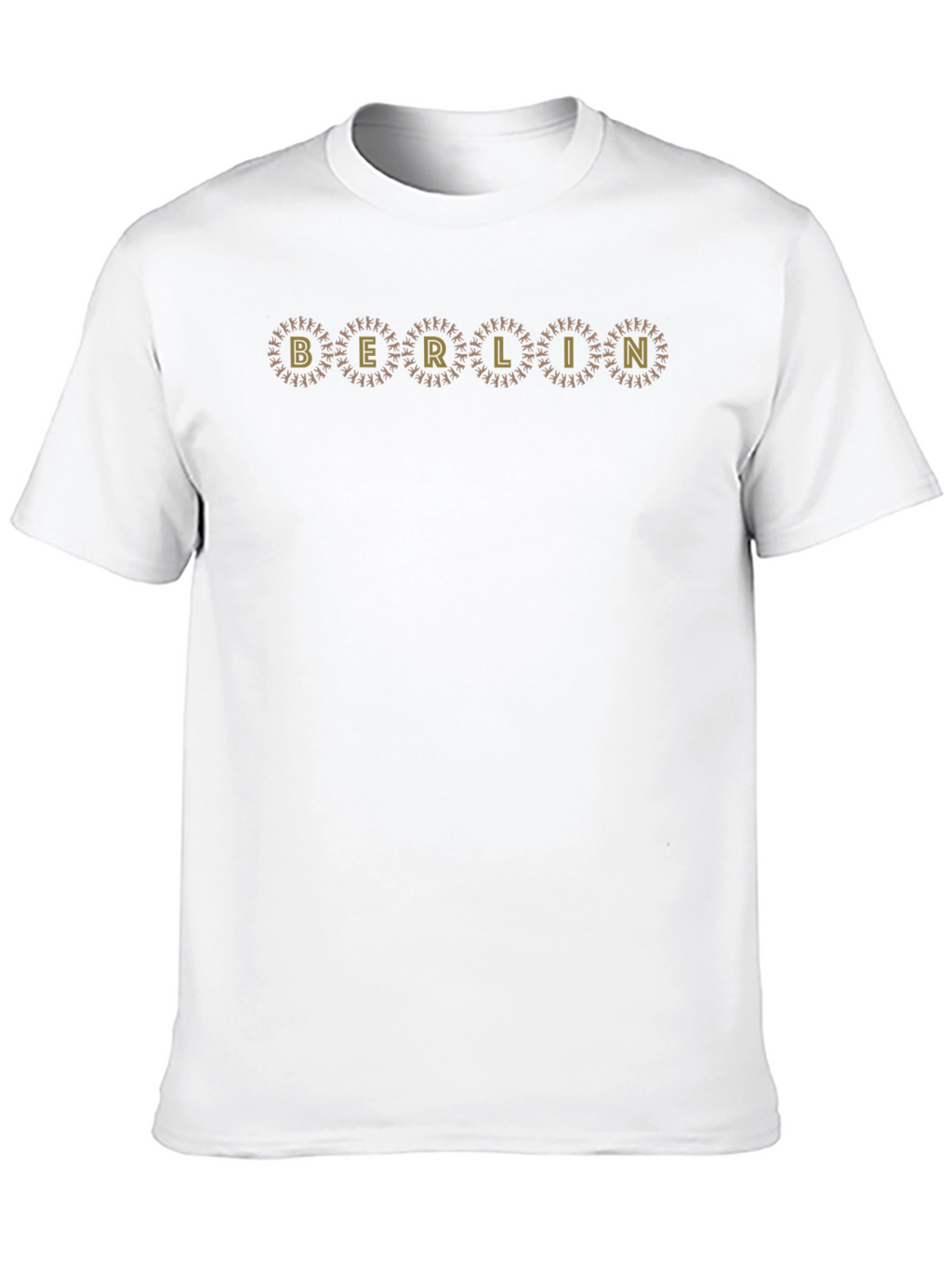 Berlin Graphic Tee - Black Crew Neck T-Shirt