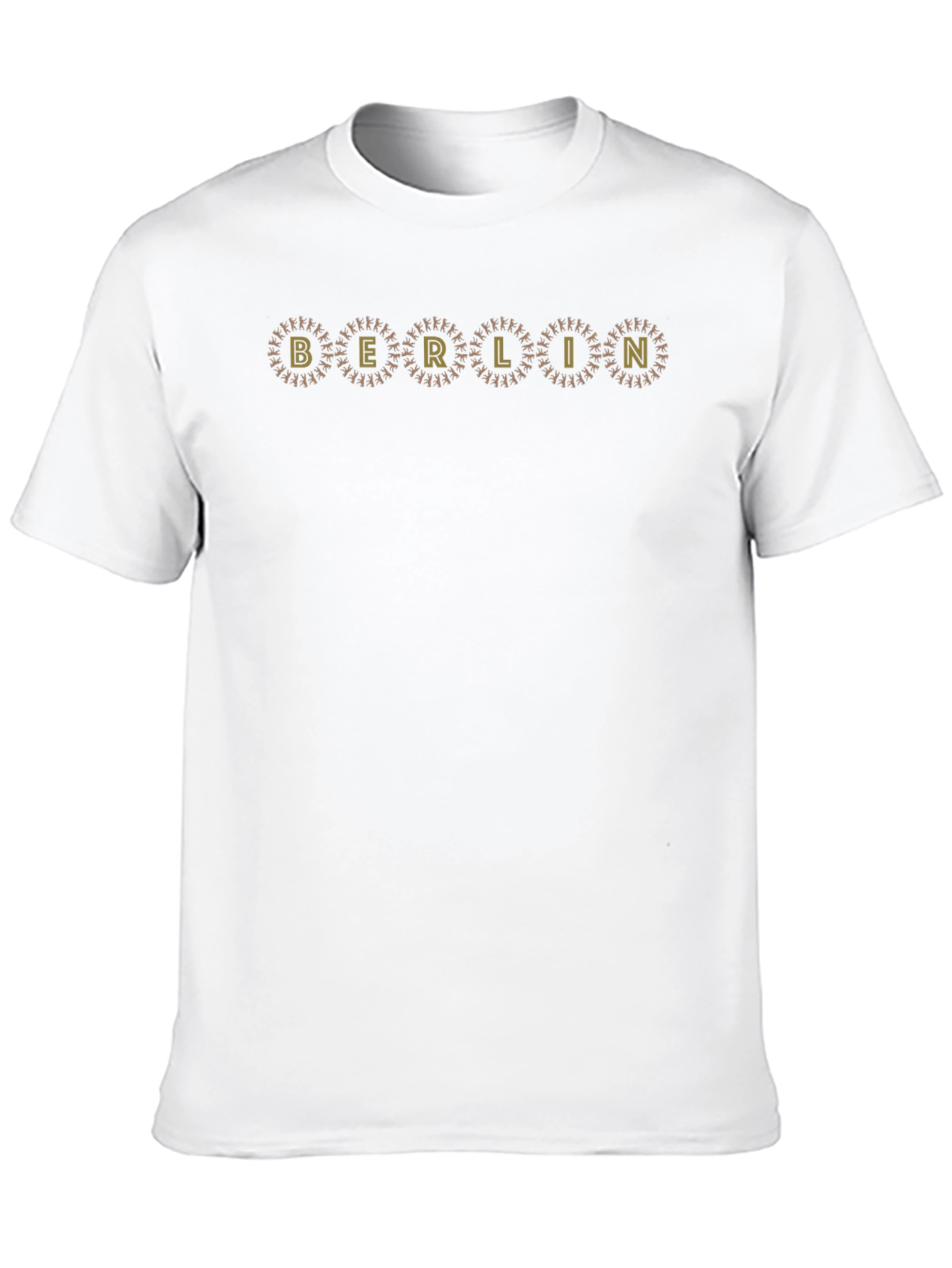 Berlin Graphic Tee - Black Crew Neck T-Shirt