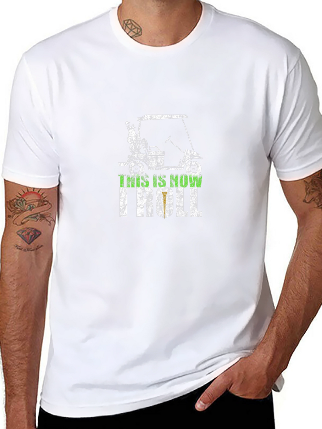 This is How I Roll Golf T-Shirt