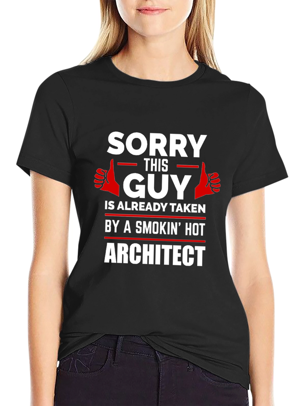Sorry This Guy is Taken T-Shirt Architect Gift