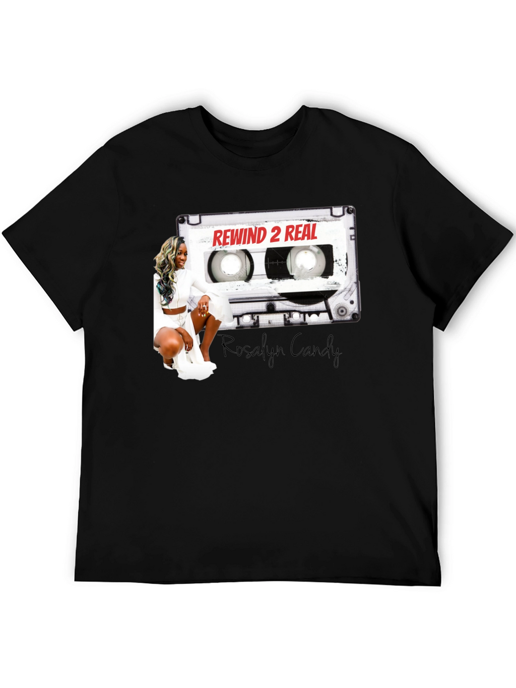 Rewind 2 Real Graphic T-Shirt