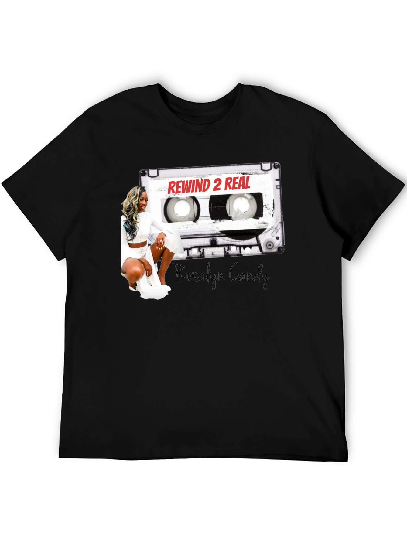Rewind 2 Real Graphic T-Shirt