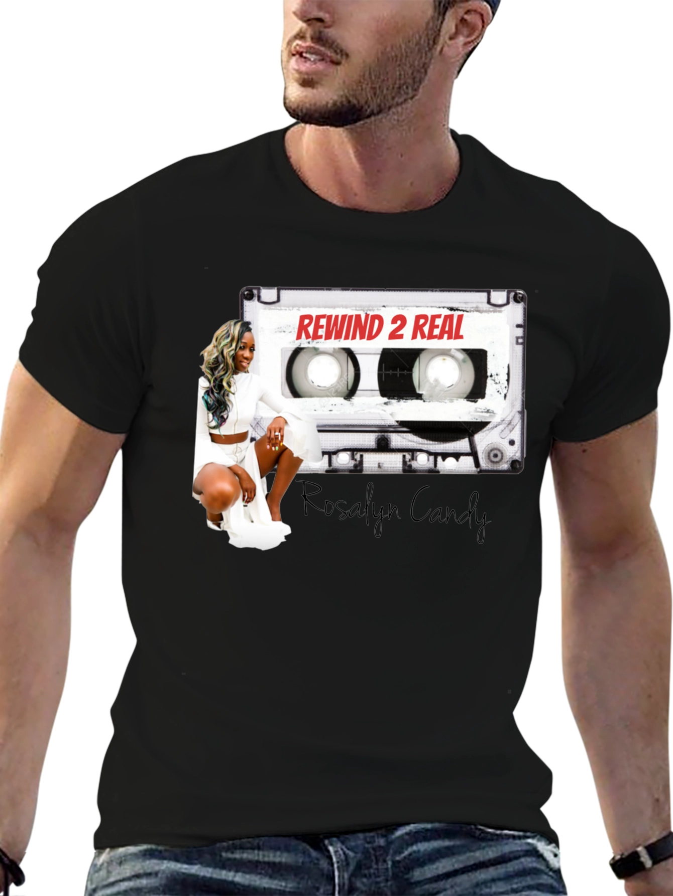 Rewind 2 Real Graphic T-Shirt