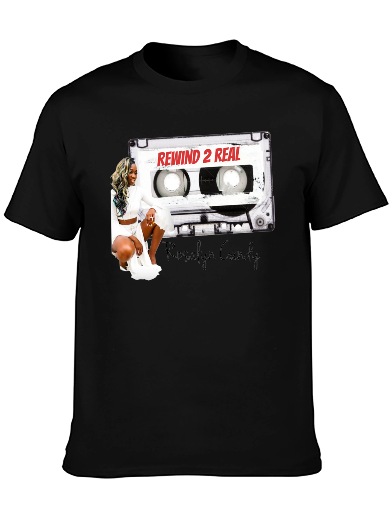 Rewind 2 Real Graphic T-Shirt