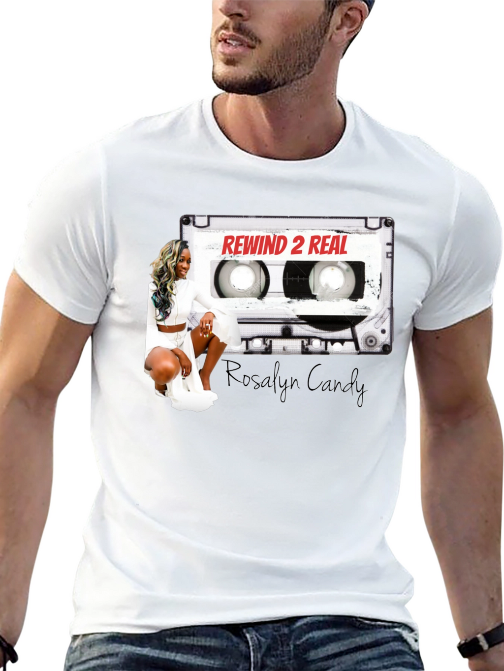 Rewind 2 Real Graphic T-Shirt