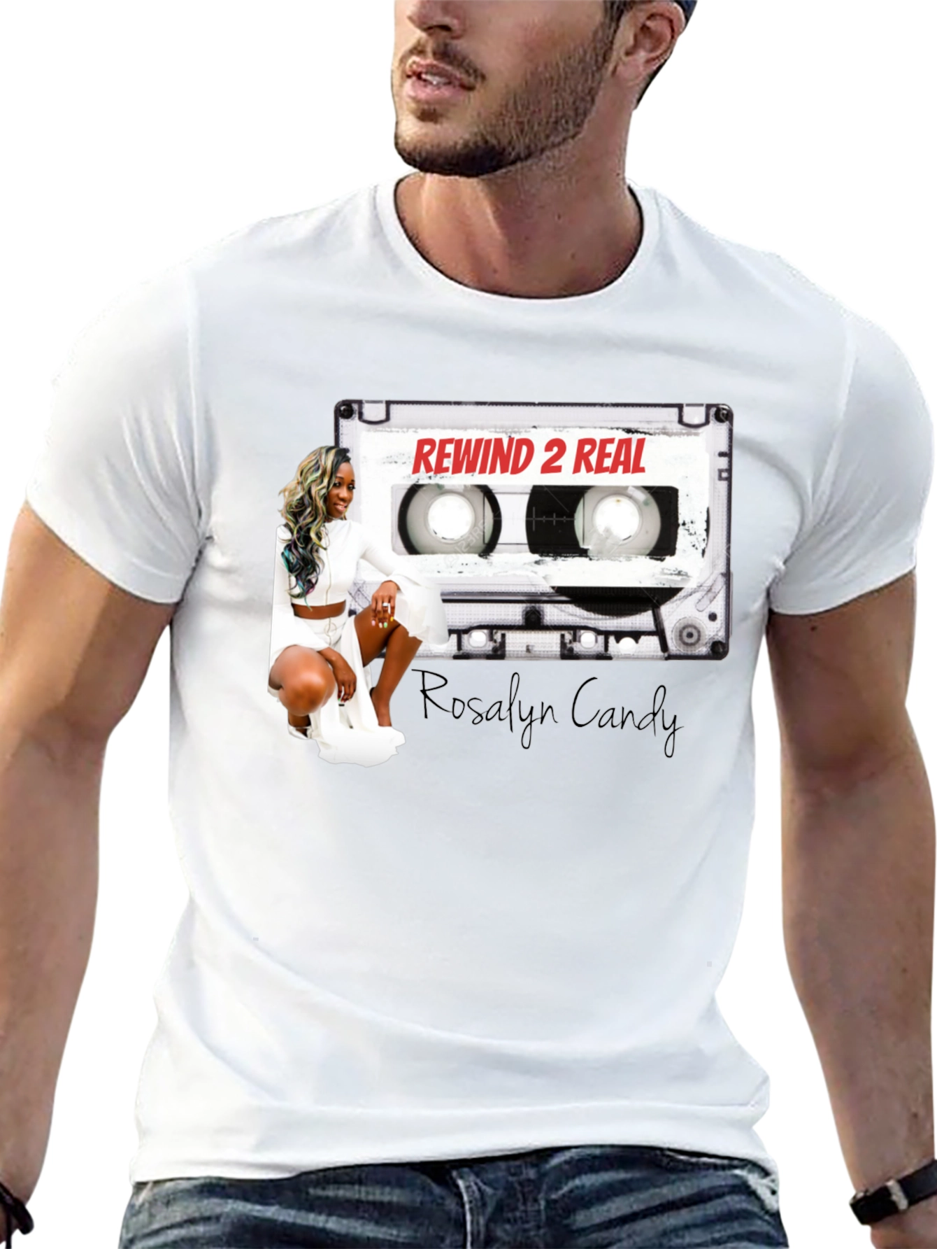 Rewind 2 Real Graphic T-Shirt