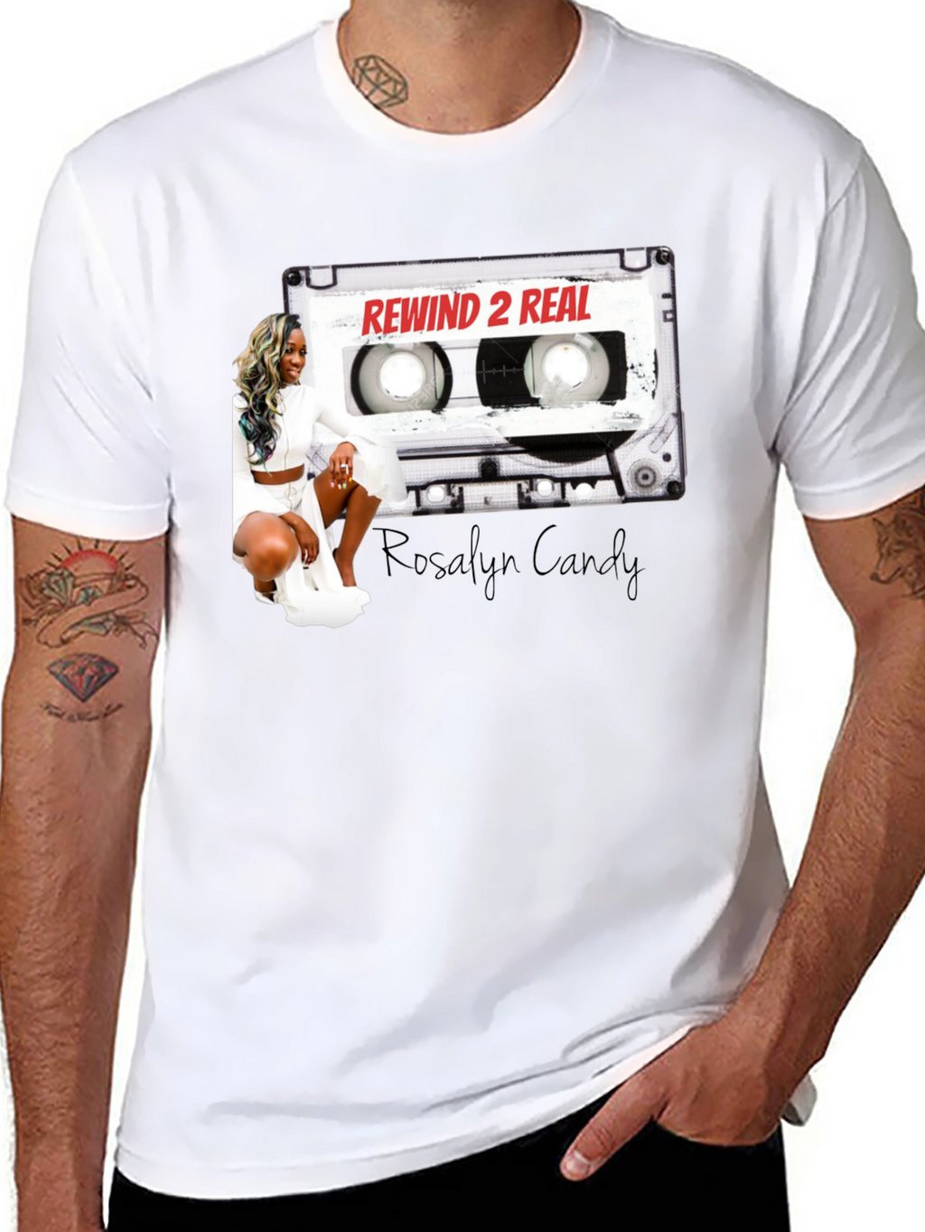 Rewind 2 Real Graphic T-Shirt