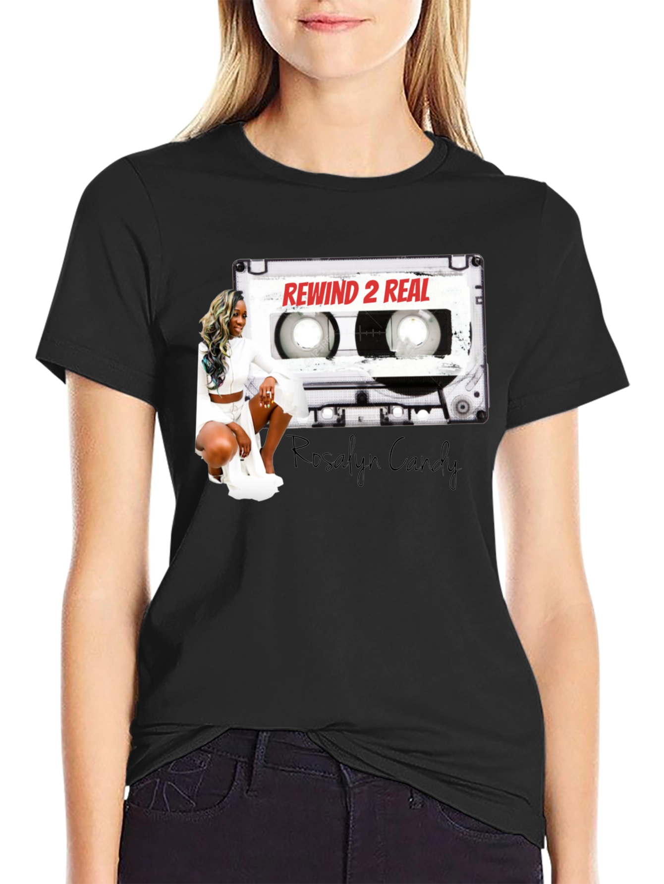 Rewind 2 Real Graphic T-Shirt