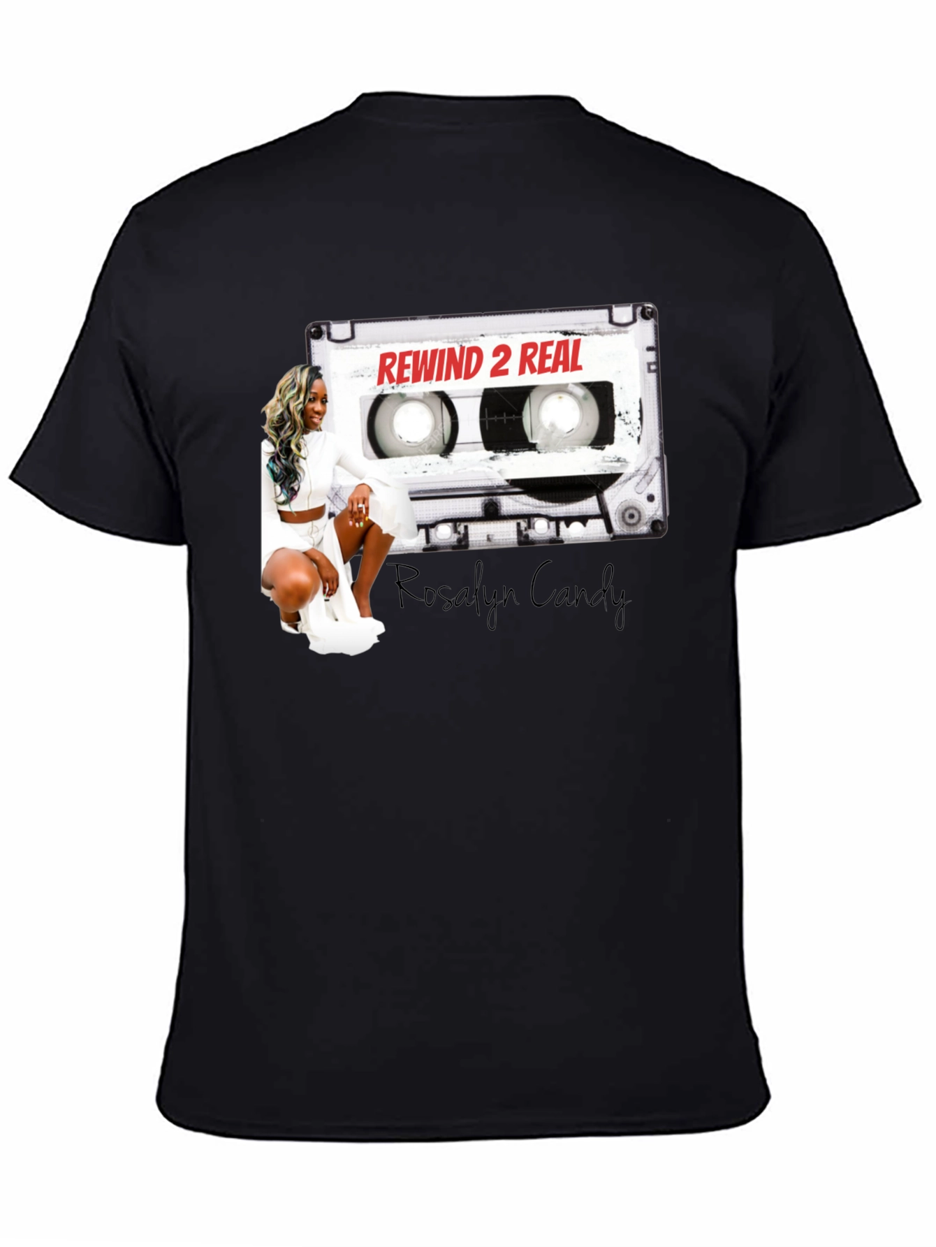 Rewind 2 Real Graphic T-Shirt