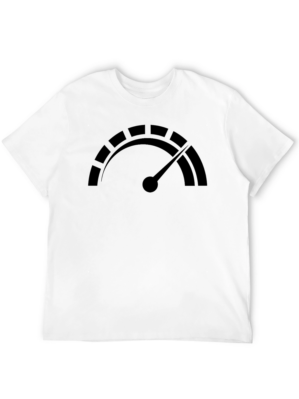 Speedometer Graphic Black T-Shirt