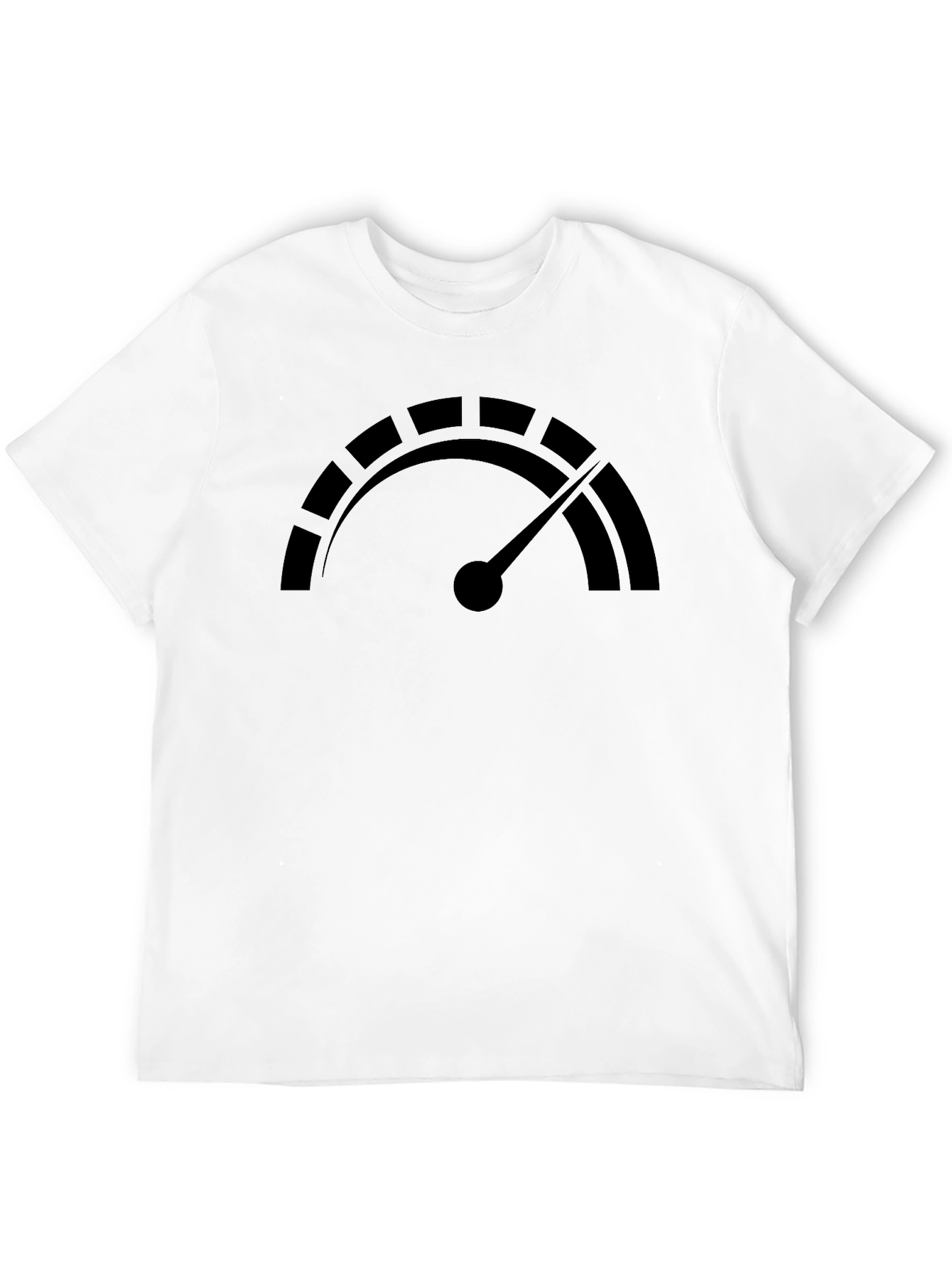 Speedometer Graphic Black T-Shirt