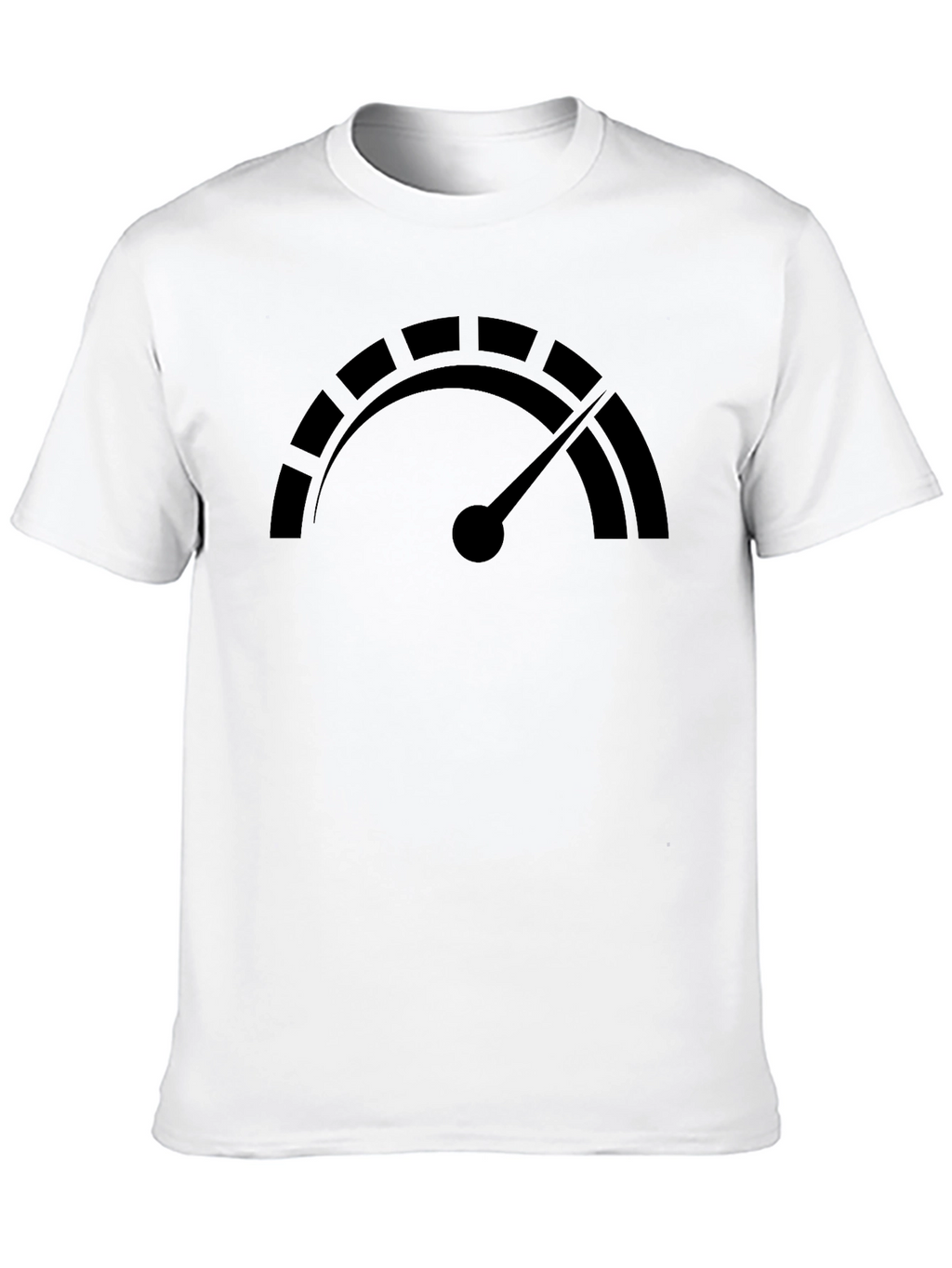 Speedometer Graphic Black T-Shirt