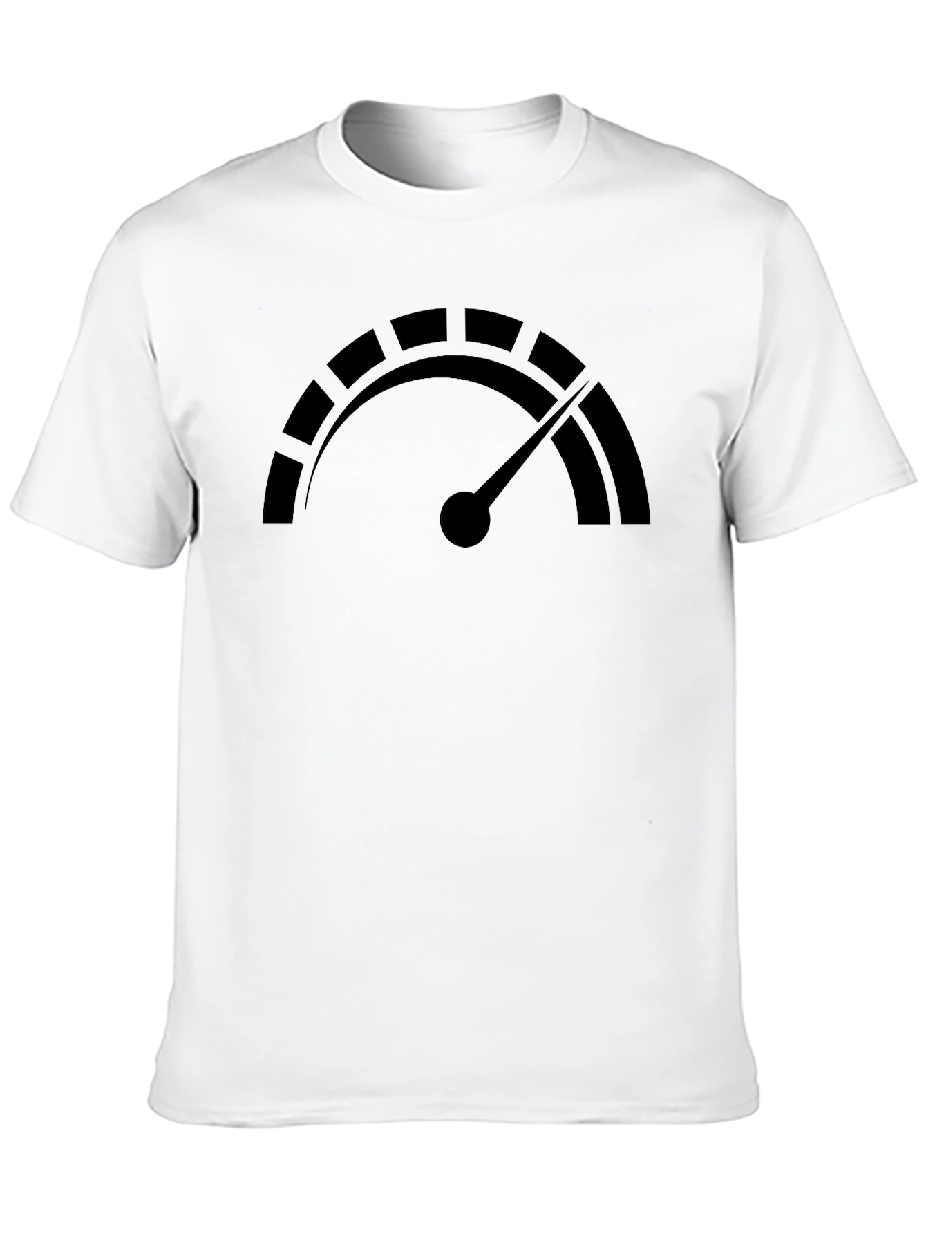 Speedometer Graphic Black T-Shirt