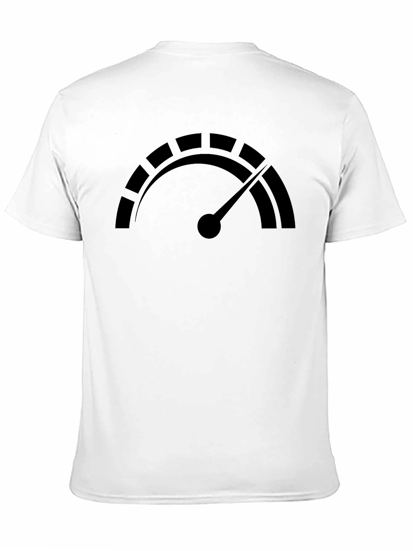 Speedometer Graphic Black T-Shirt