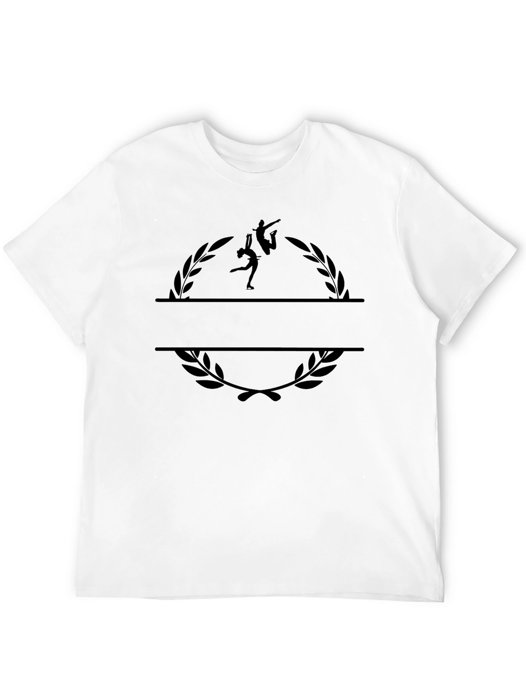 Figure Skating Split Name T-Shirt
