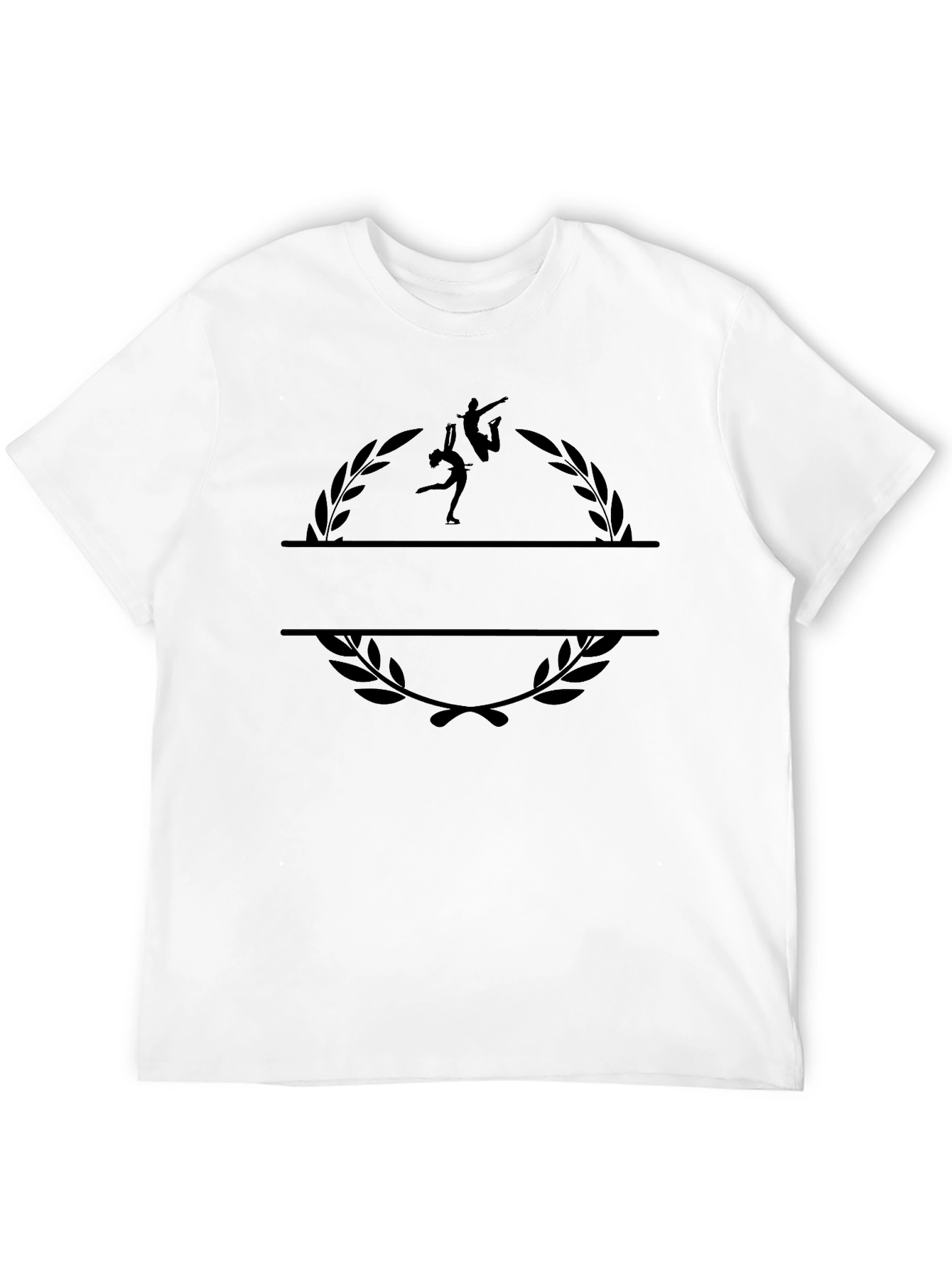 Figure Skating Split Name T-Shirt