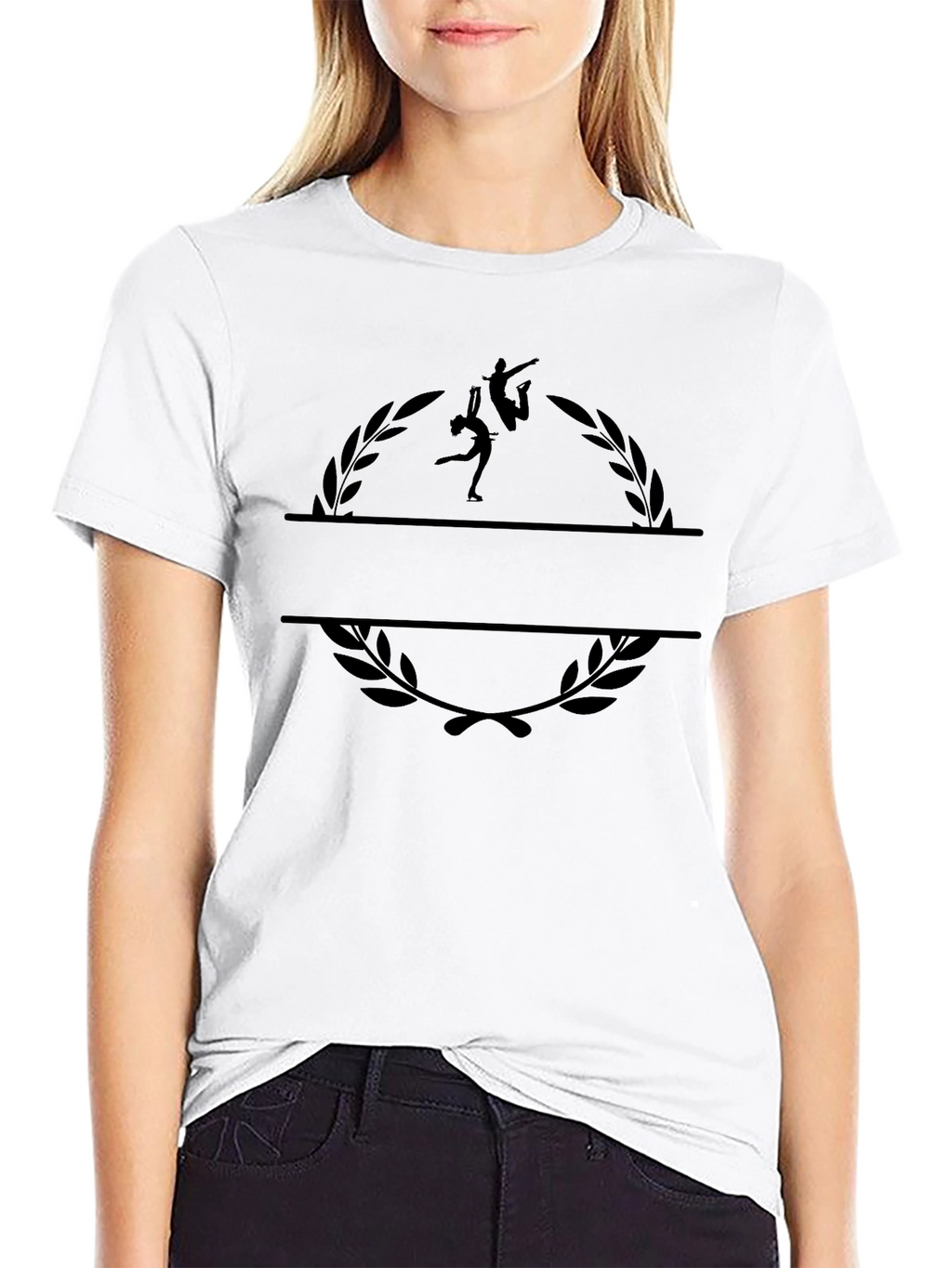 Figure Skating Split Name T-Shirt
