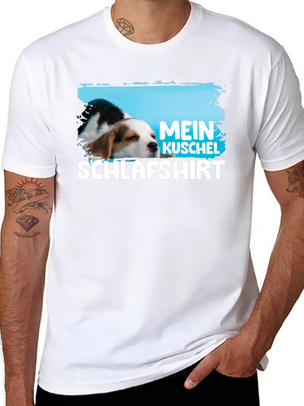 Mein Kuschel Schlafshirt Cute Dog T-Shirt