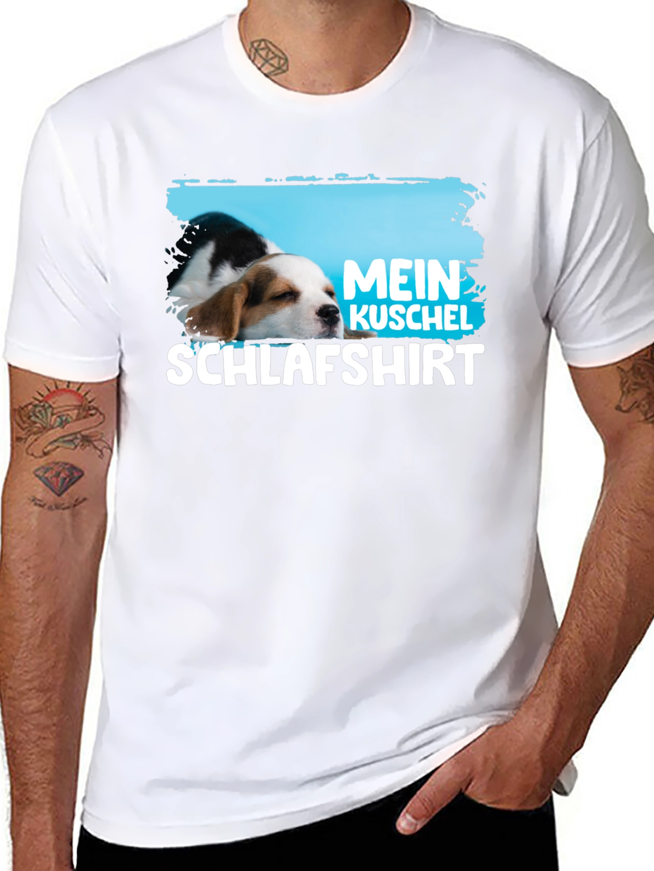 Mein Kuschel Schlafshirt Cute Dog T-Shirt