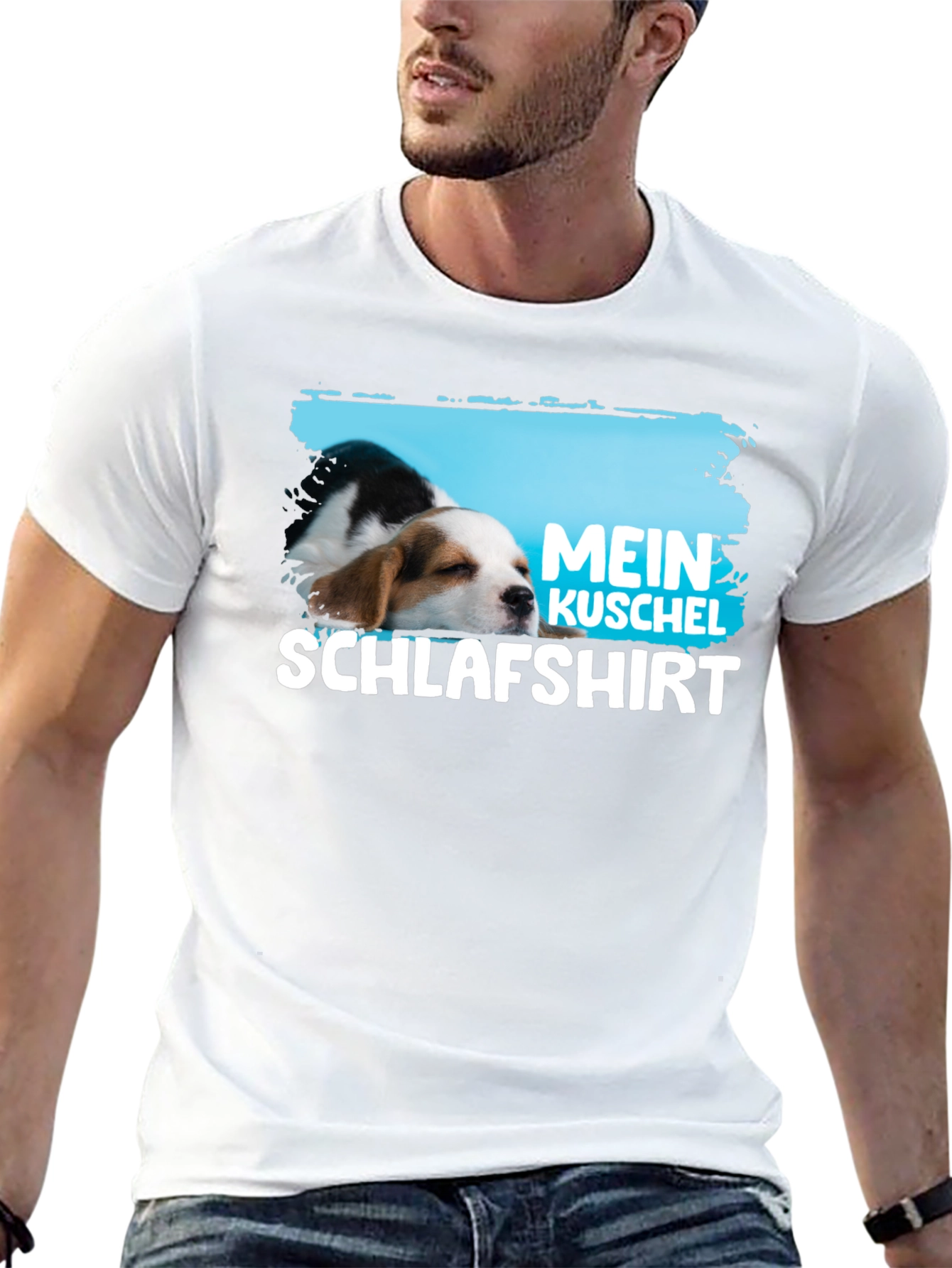 Mein Kuschel Schlafshirt Cute Dog T-Shirt