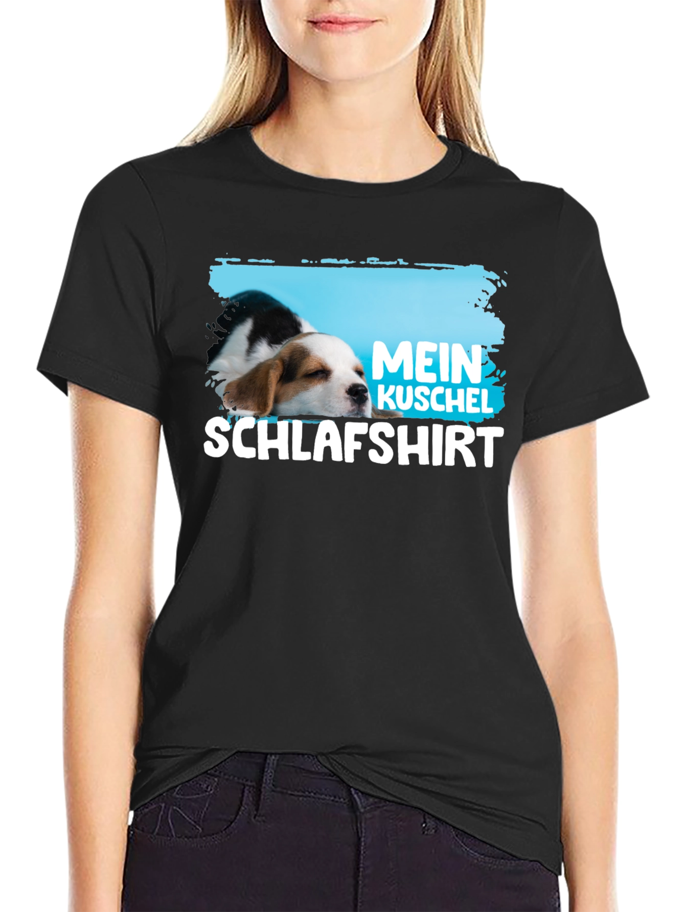 Mein Kuschel Schlafshirt Cute Dog T-Shirt