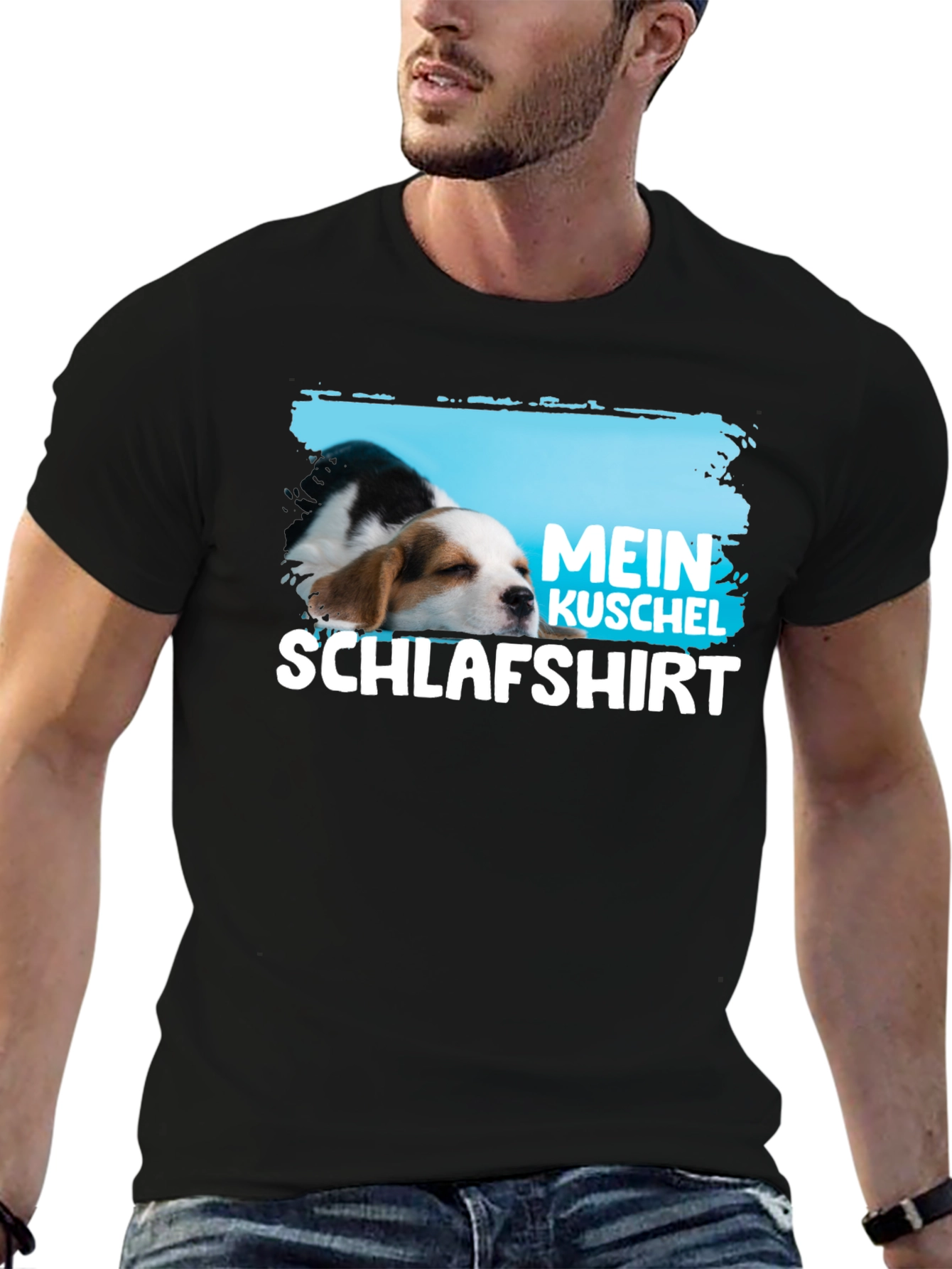 Mein Kuschel Schlafshirt Cute Dog T-Shirt