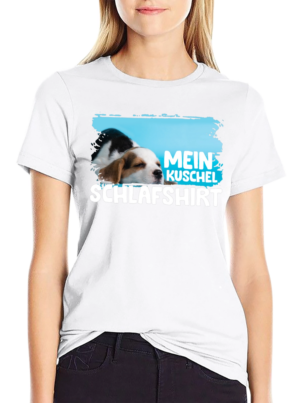 Mein Kuschel Schlafshirt Cute Dog T-Shirt