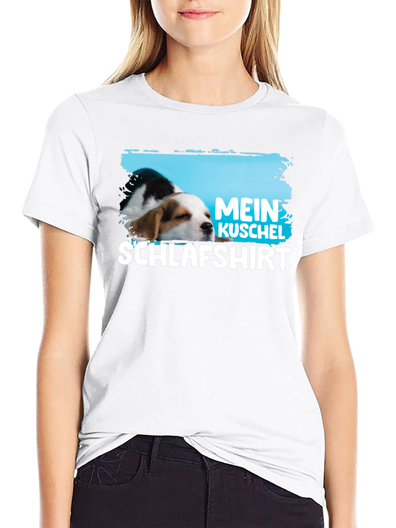 Mein Kuschel Schlafshirt Cute Dog T-Shirt