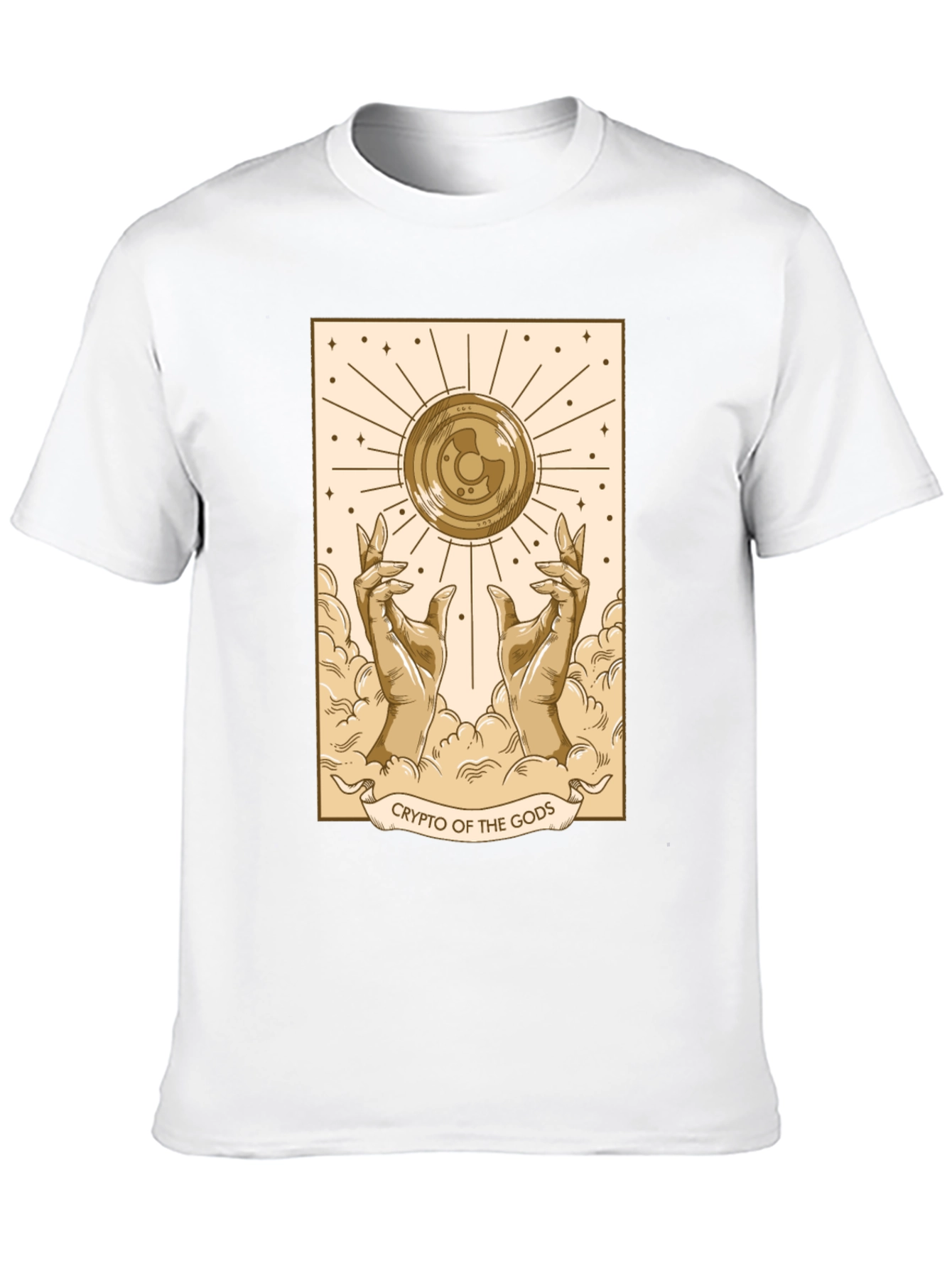 Crypto of the Gods Graphic Tee - Black