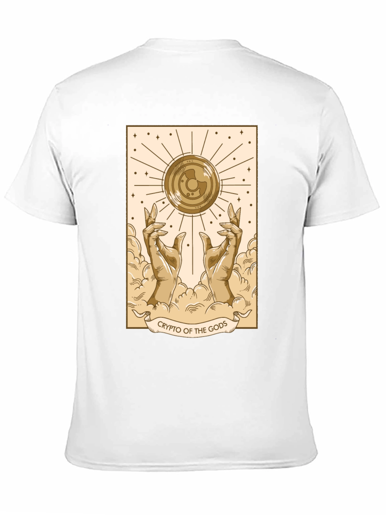 Crypto of the Gods Graphic Tee - Black