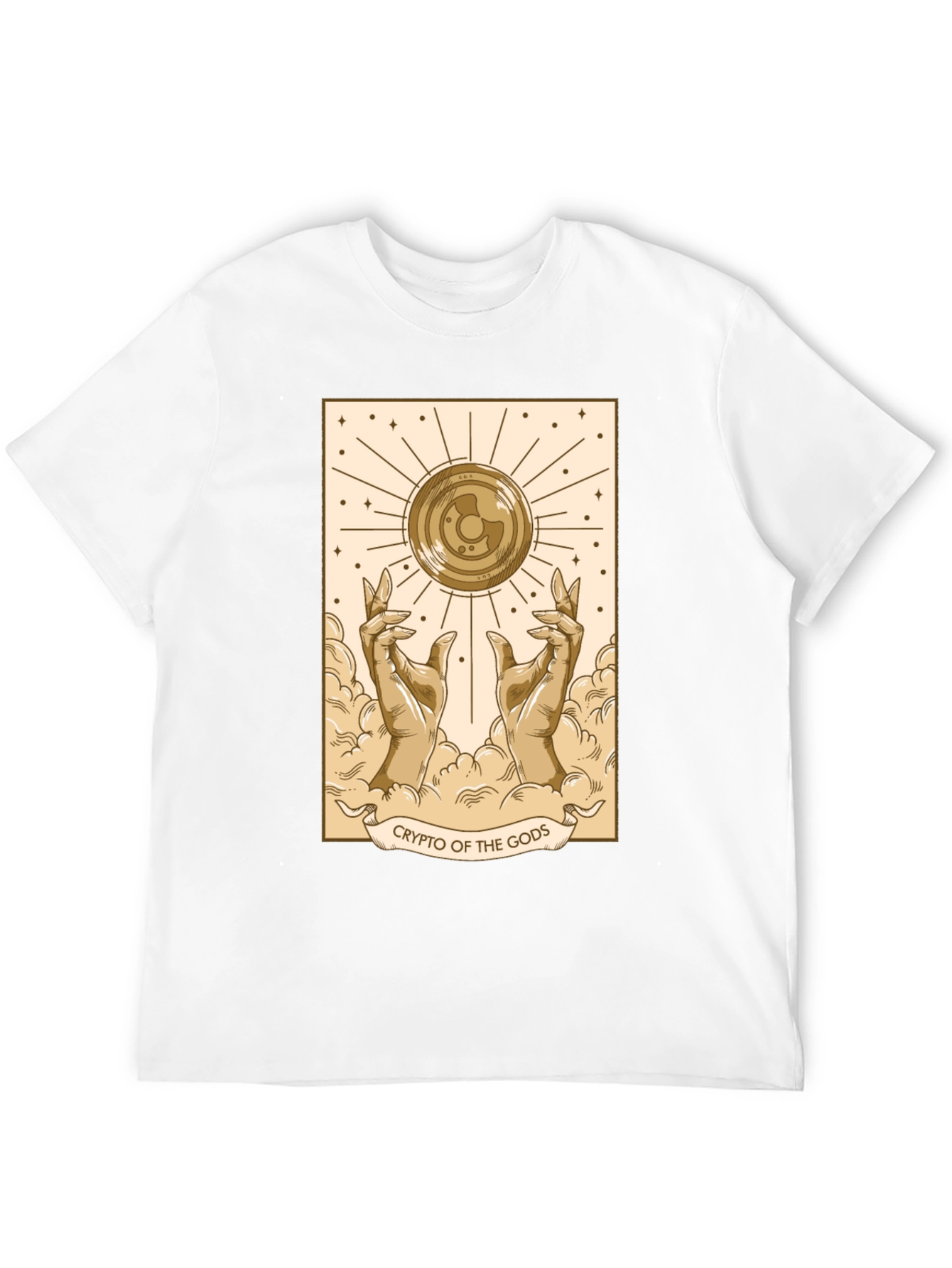 Crypto of the Gods Graphic Tee - Black