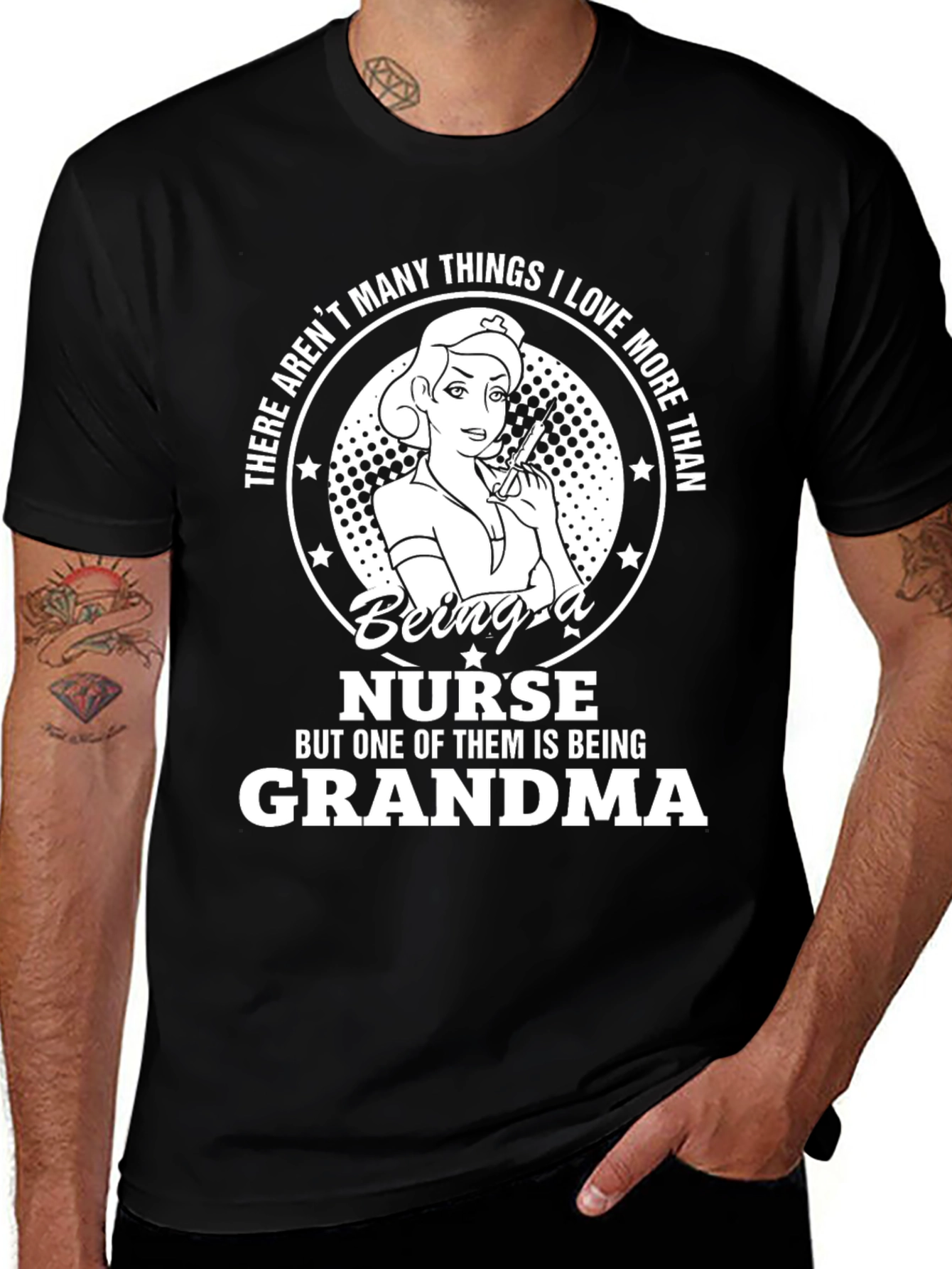 Nurse Grandma T-Shirt - Gift for Nursing Grandmothers
