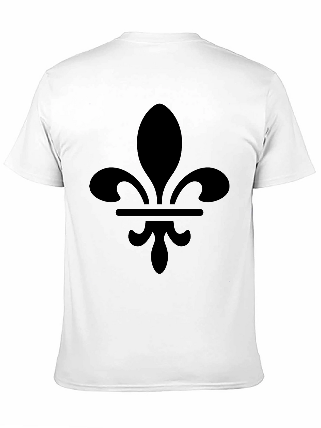 Fleur-de-Lis Graphic Black T-Shirt