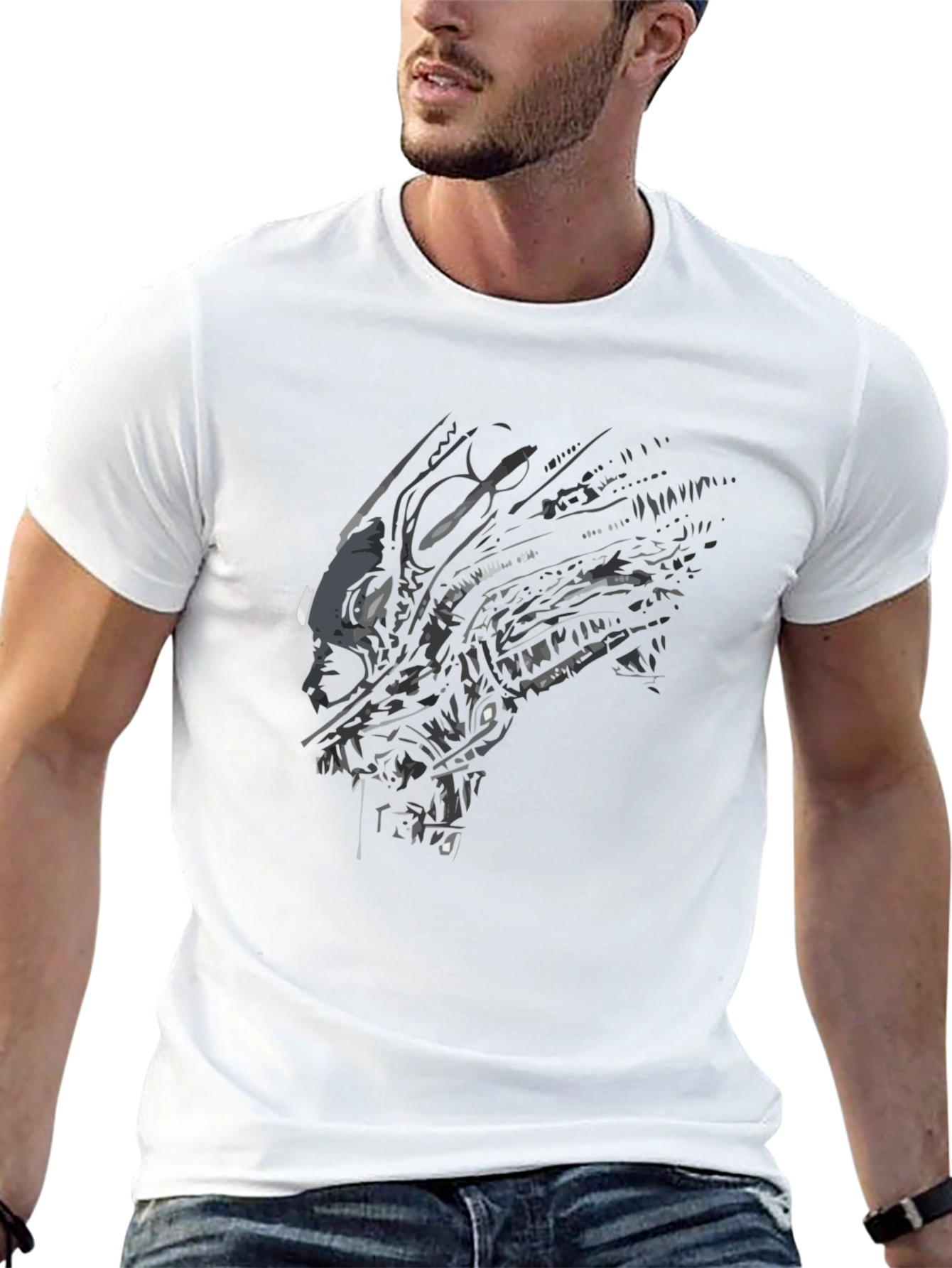 Alien Graphic Tee - Sci-Fi Horror T-Shirt