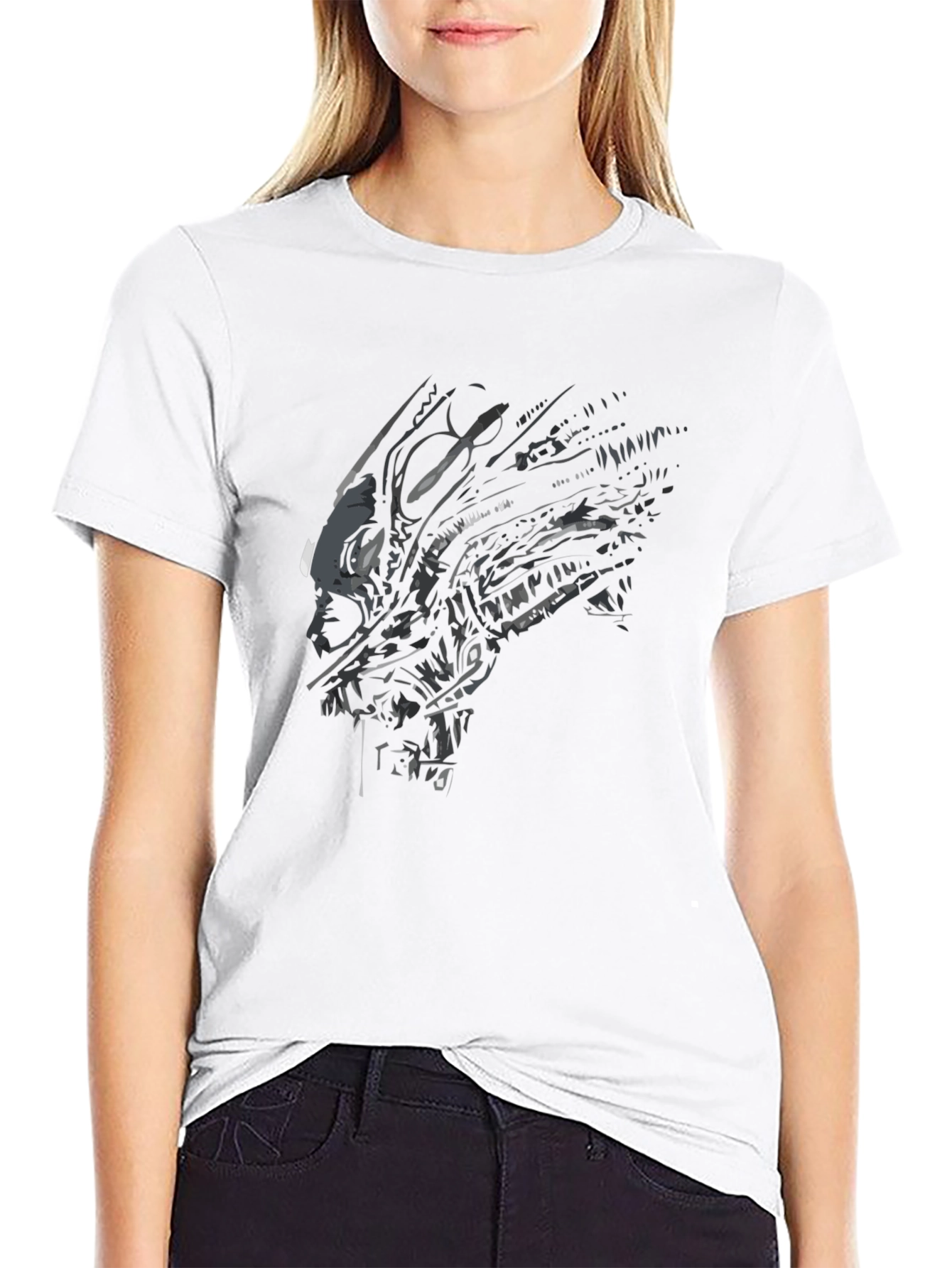 Alien Graphic Tee - Sci-Fi Horror T-Shirt