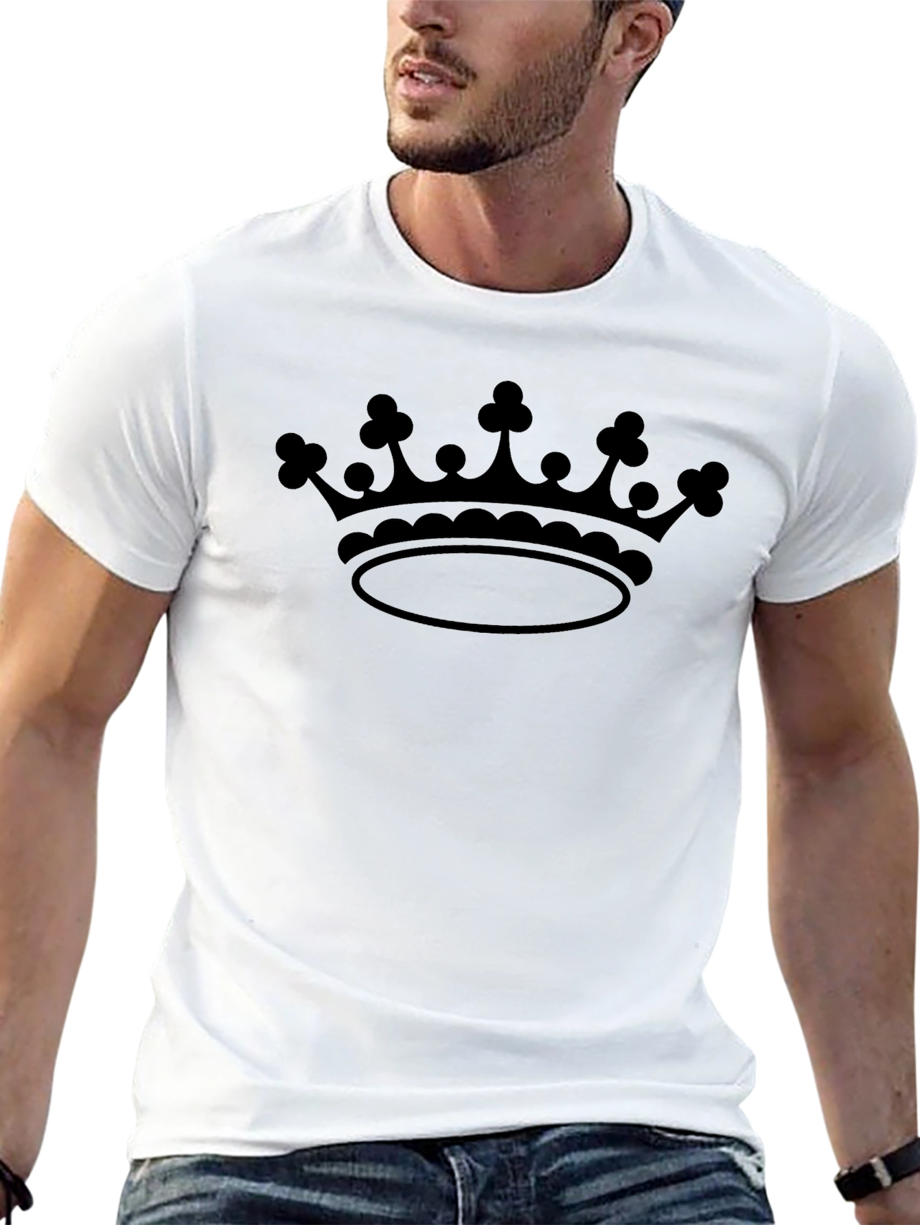 Crown Graphic T-Shirt - Menswear