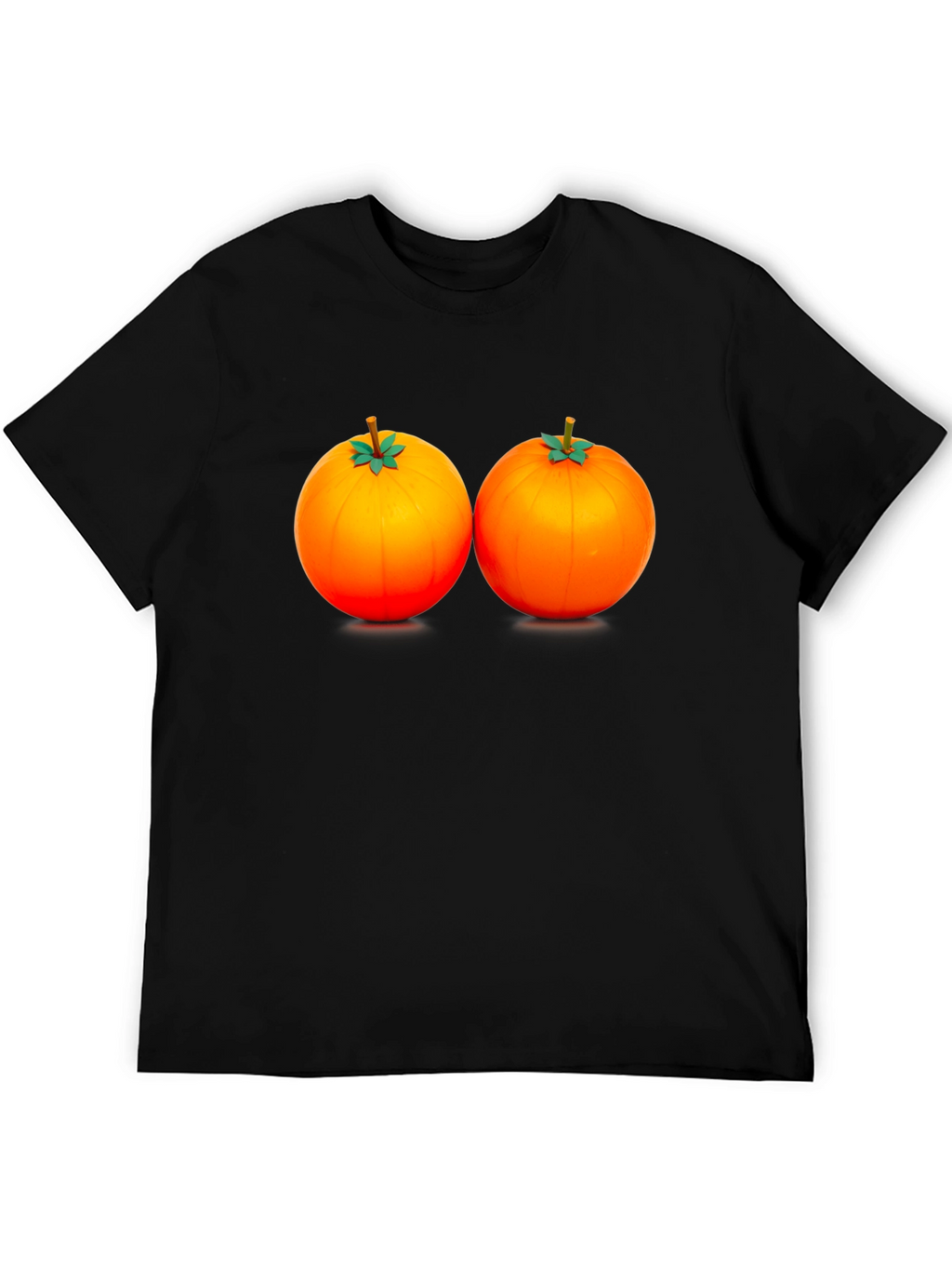 Novelty Orange Fruit T-Shirt - Fun & Unique