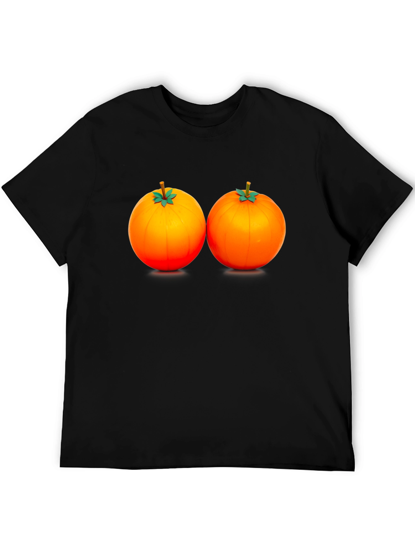 Novelty Orange Fruit T-Shirt - Fun & Unique