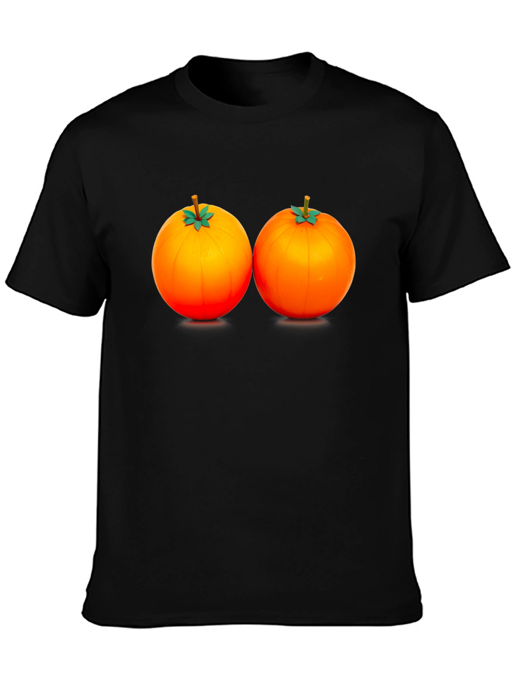 Novelty Orange Fruit T-Shirt - Fun & Unique