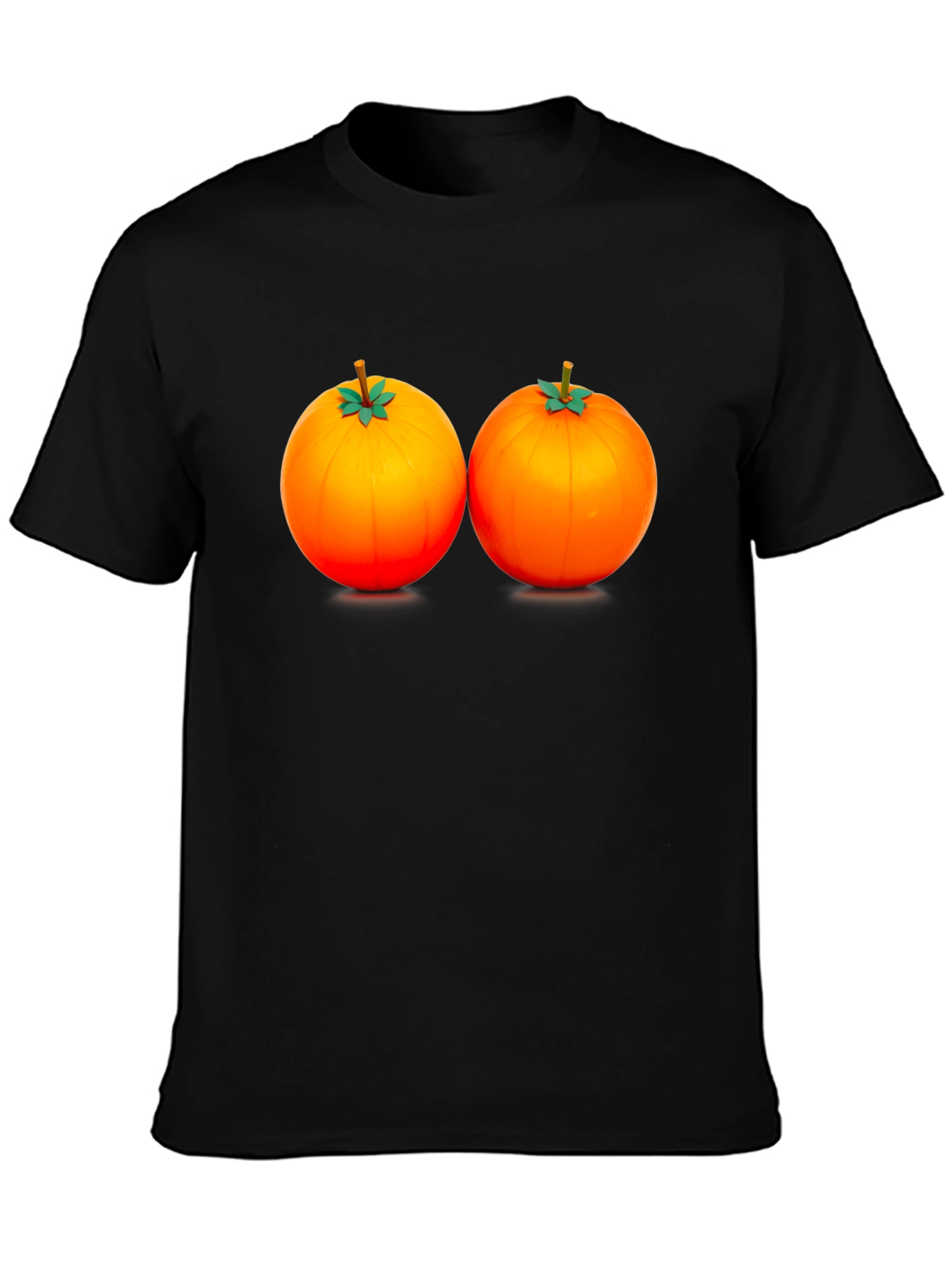 Novelty Orange Fruit T-Shirt - Fun & Unique