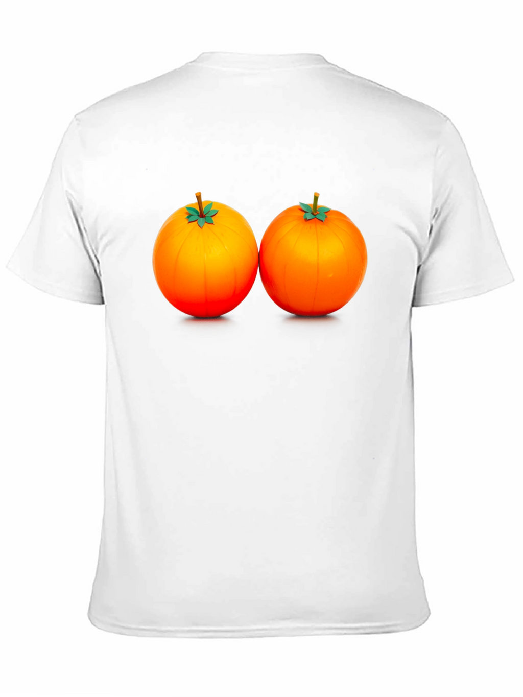 Novelty Orange Fruit T-Shirt - Fun & Unique