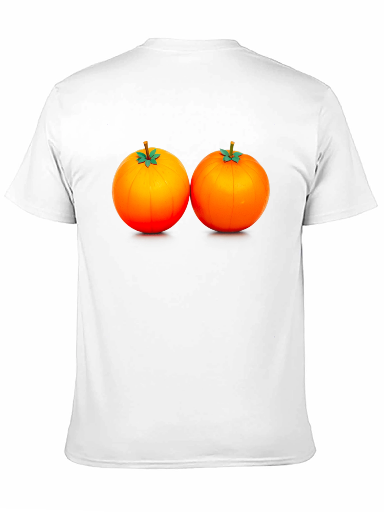 Novelty Orange Fruit T-Shirt - Fun & Unique